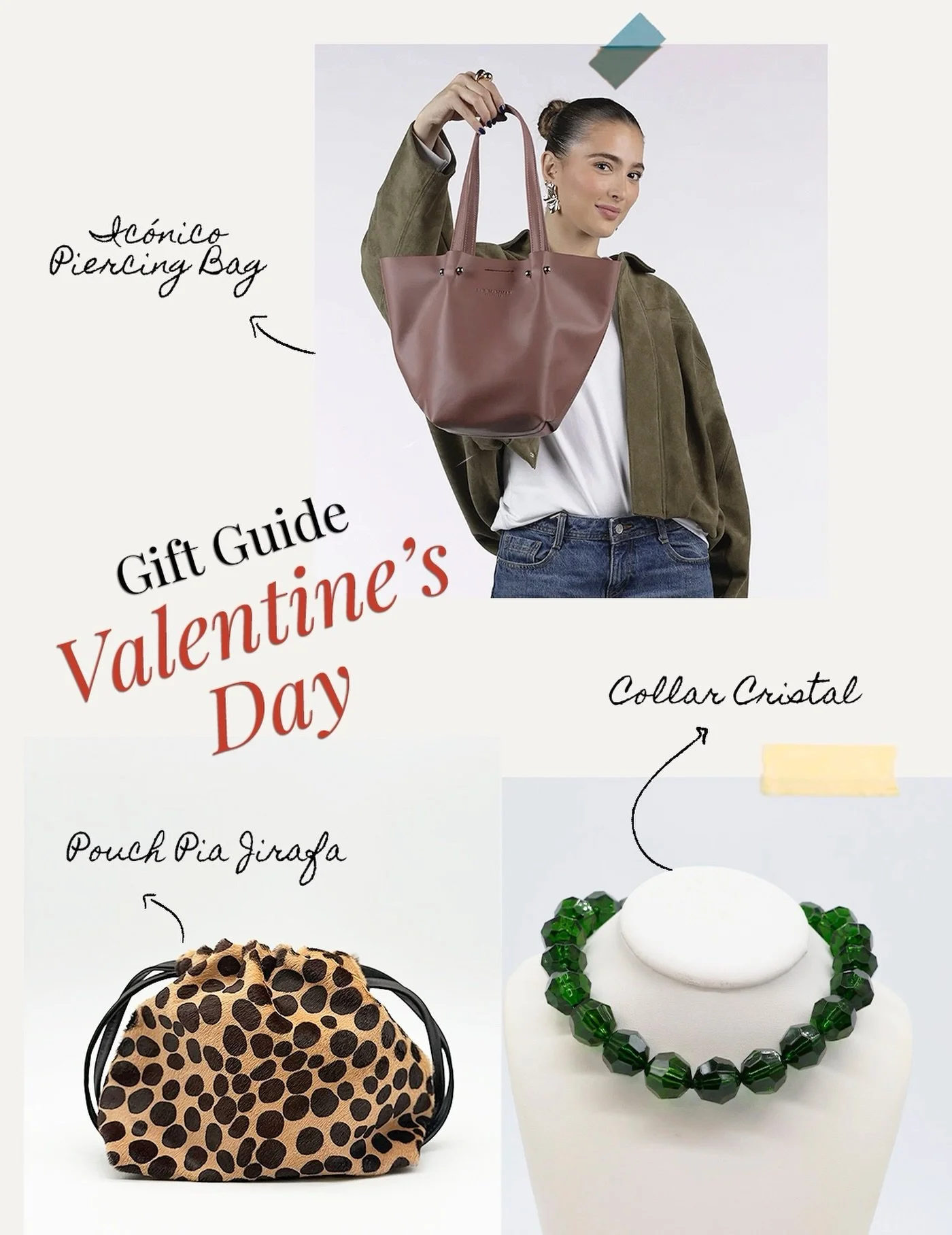 Bolsos artesanales y collares para regalar (o regalarte).
Detalles hechos a mano que dicen mucho m&aacute;s.

✨ Hoy es el &uacute;ltimo d&iacute;a para asegurar tu pedido a tiempo para San Valent&iacute;n.
Entrega garantizada antes del viernes.

No l