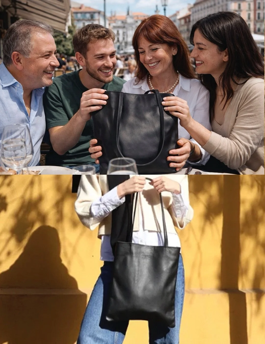 El regalo perfecto existe.
Y adem&aacute;s&hellip; viene con sorpresa. Es la forma que tenemos de celebrar a quienes nos dieron todo, BADMAMMAS.
Por compras +150&euro;, ll&eacute;vate un tarjetero de piel hecho a mano con motivo del D&iacute;a de la 