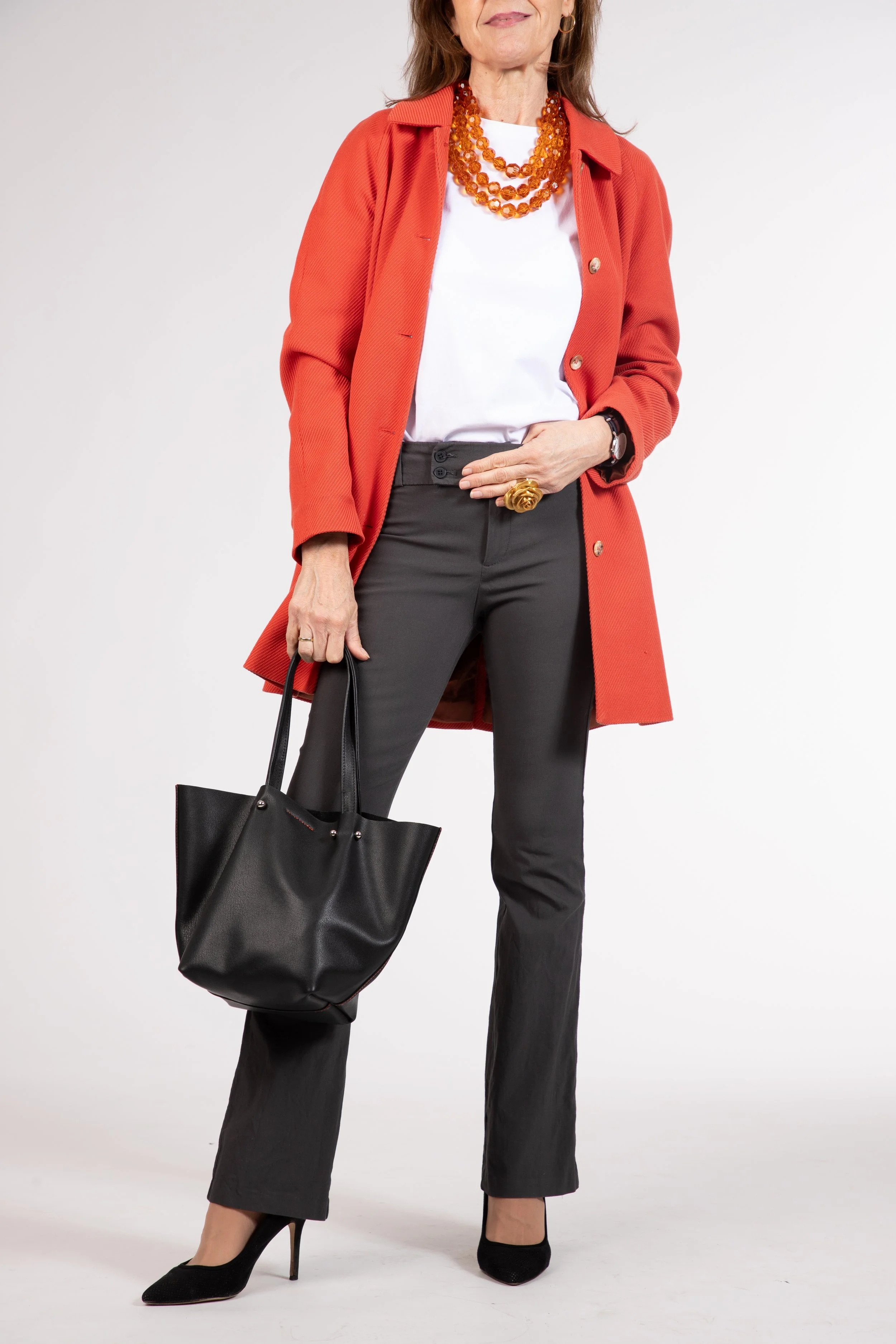 Bolso Piercing Negro