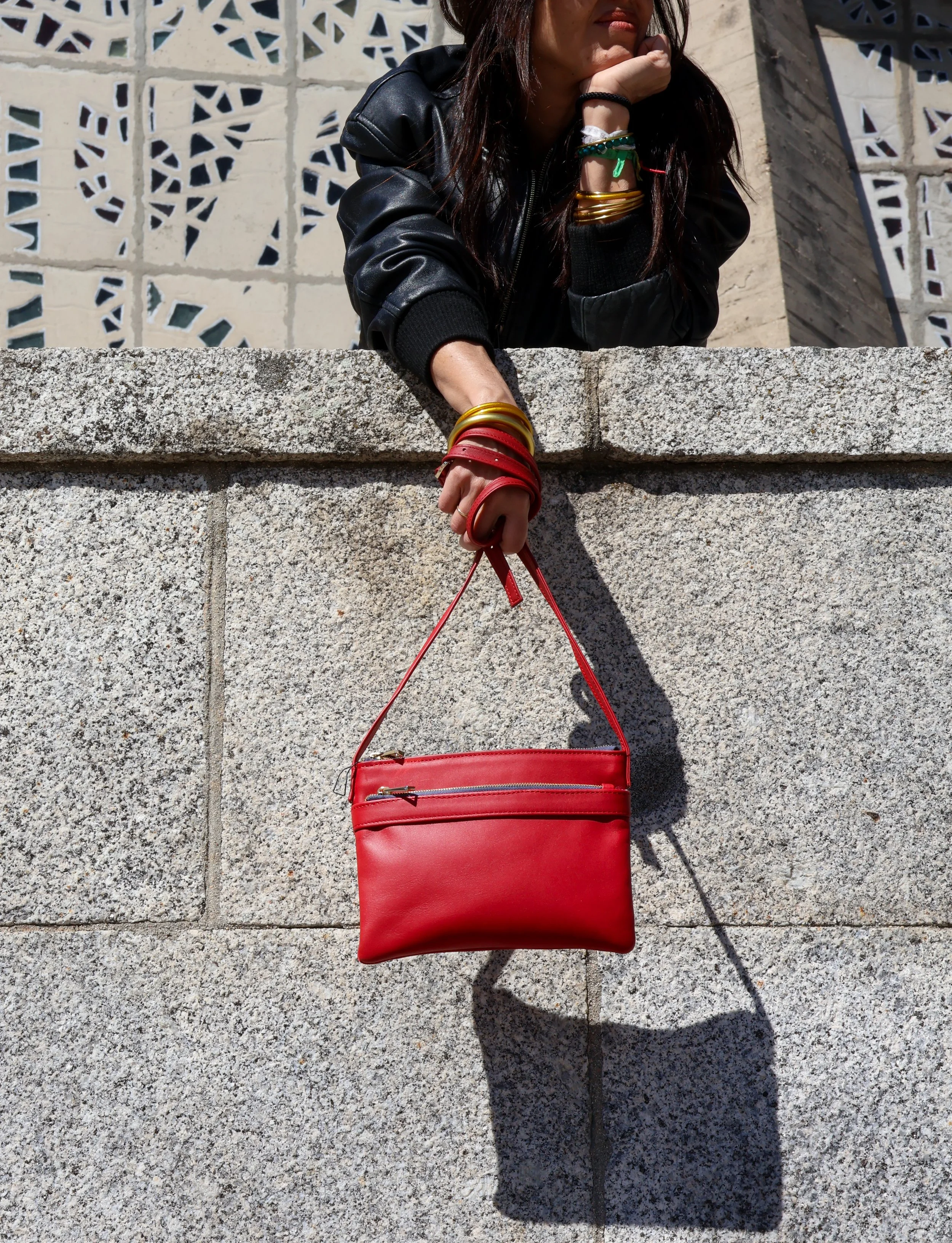 Bandolera Jade Cereza