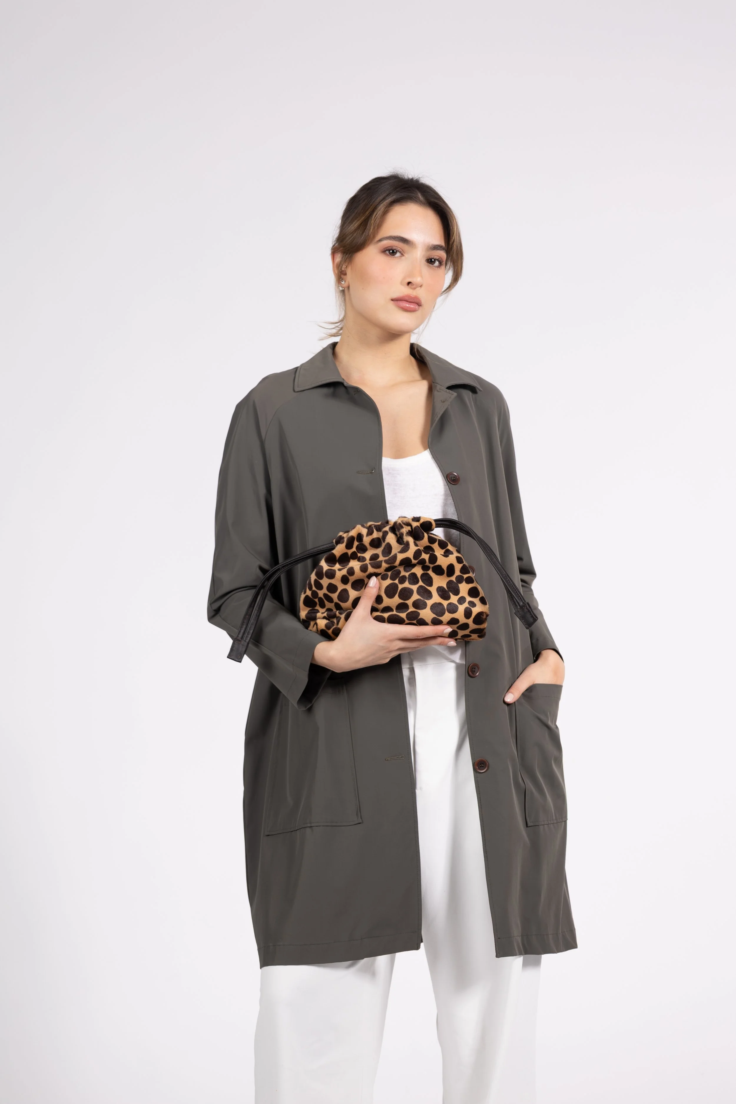 Pouch Pia Jirafa Marrón