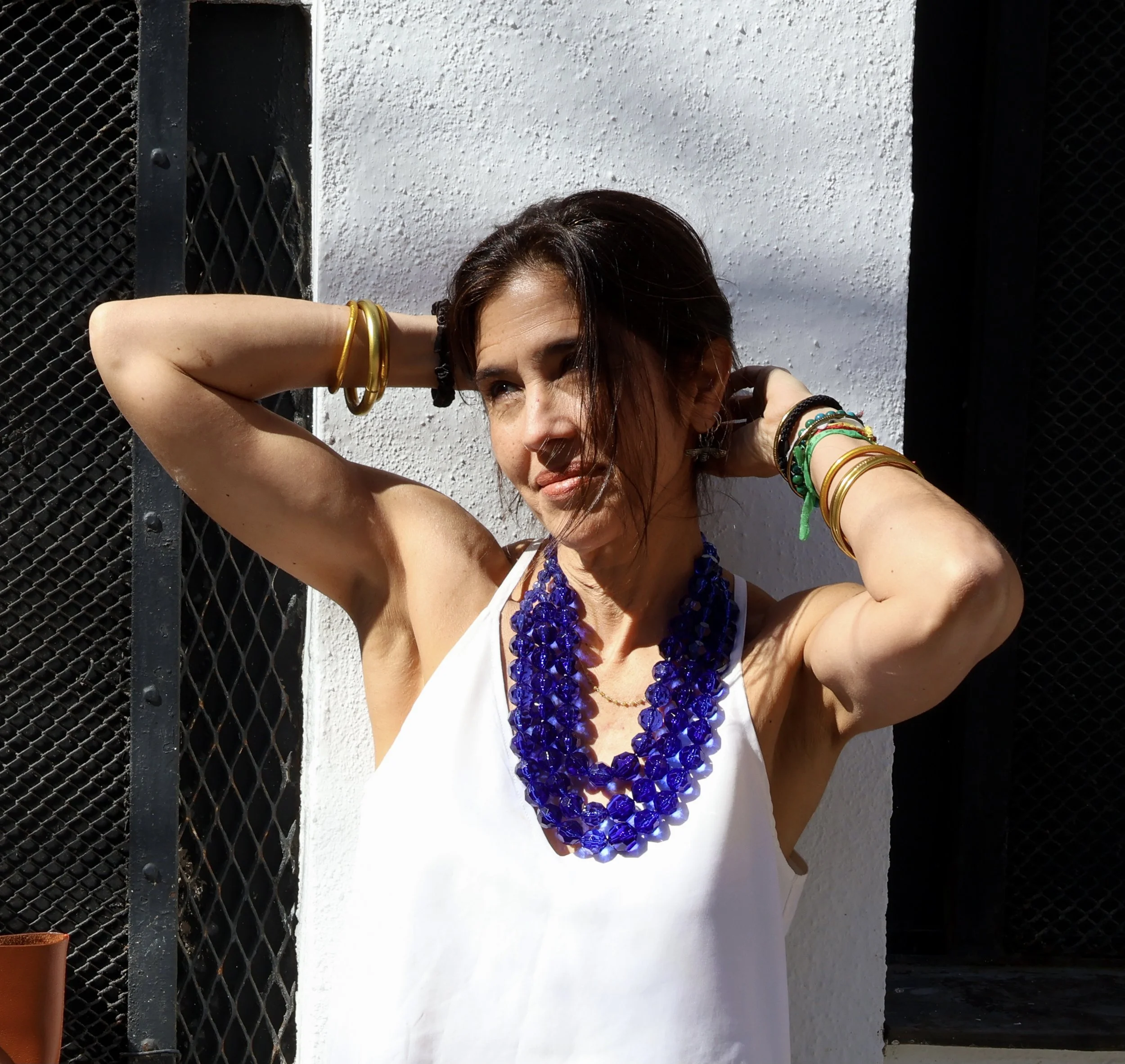 Collar Azulon Tres Vueltas