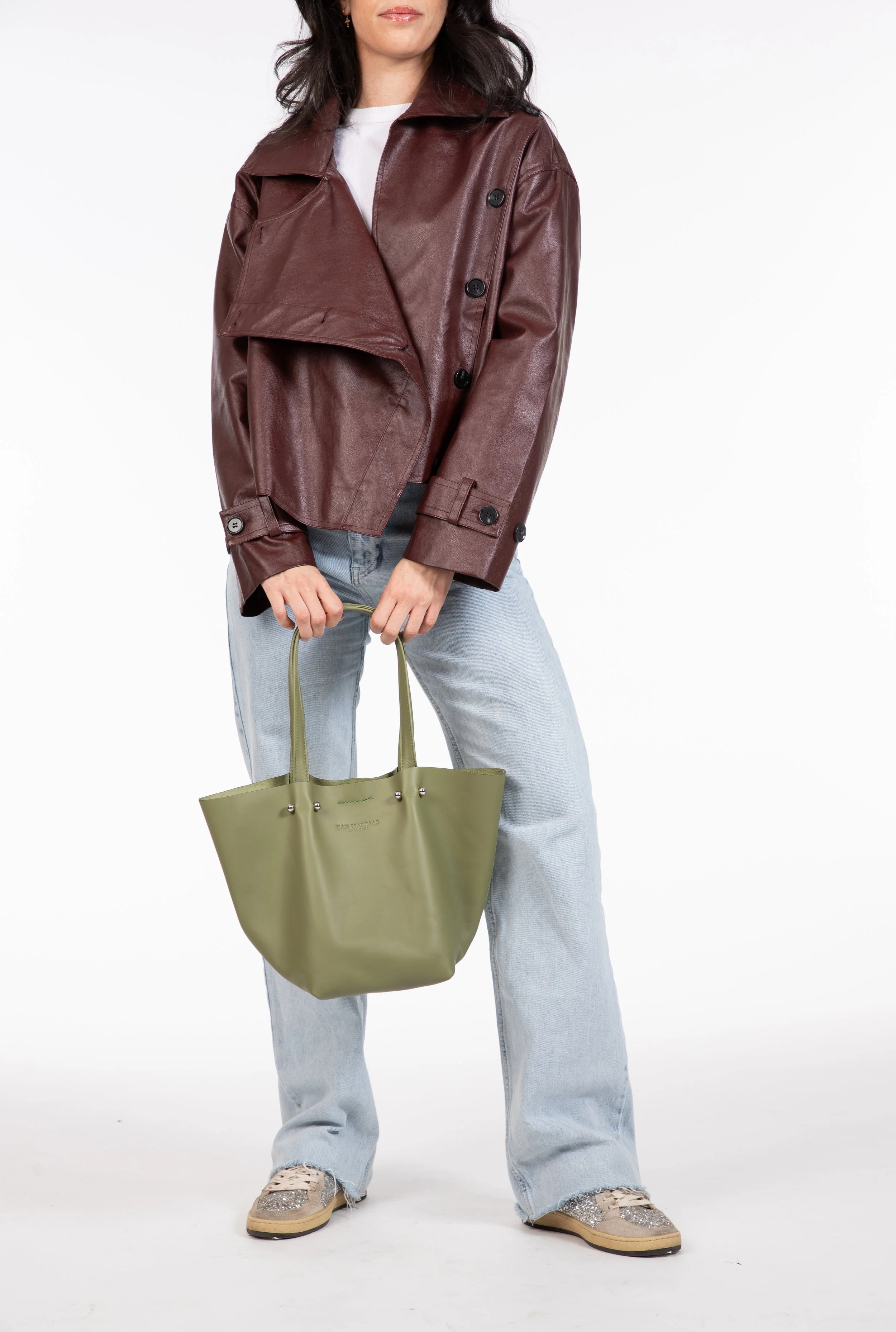 Bolso Piercing Verde Wasabi