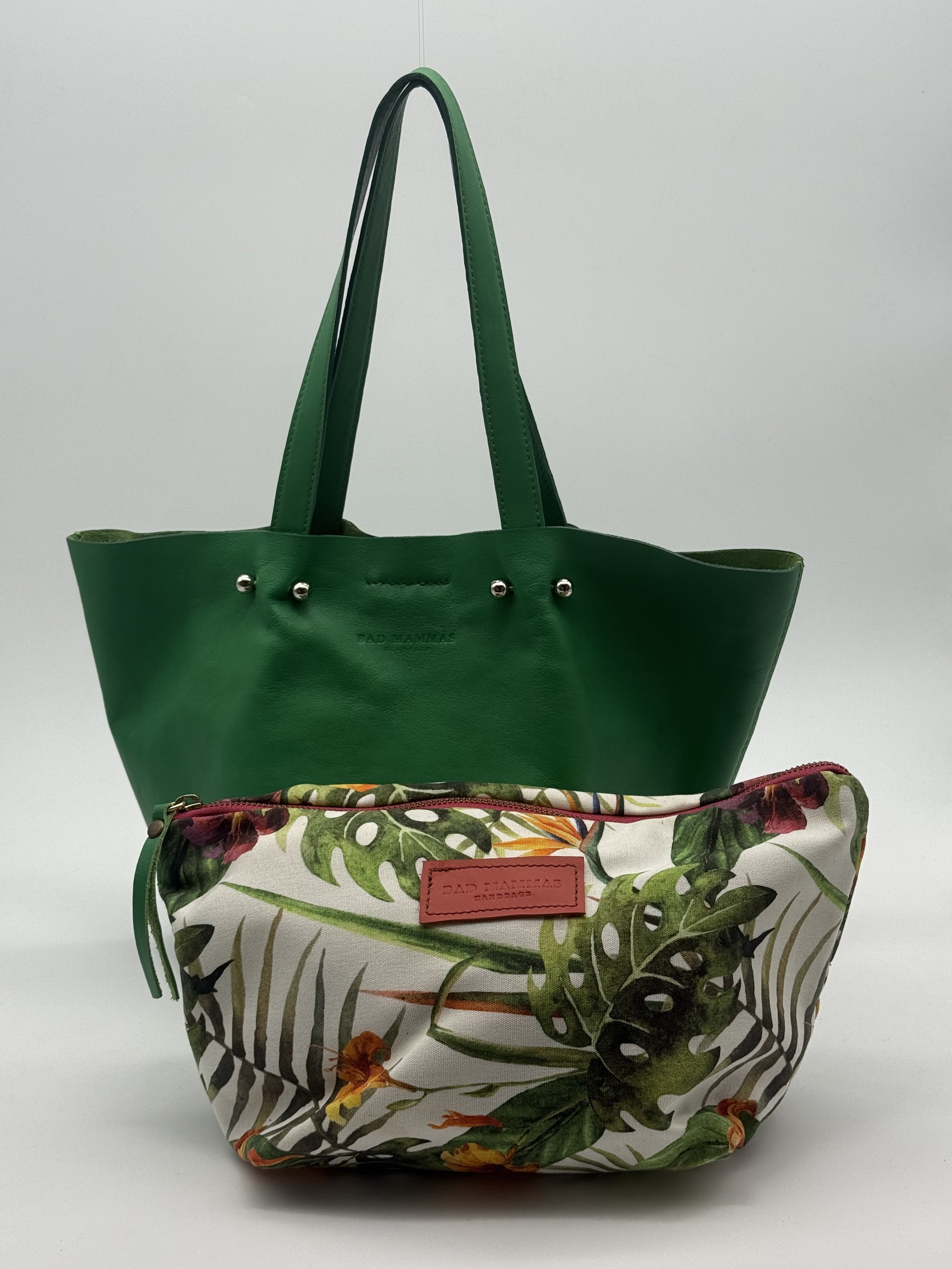Bolso Piercing Verde Hoja