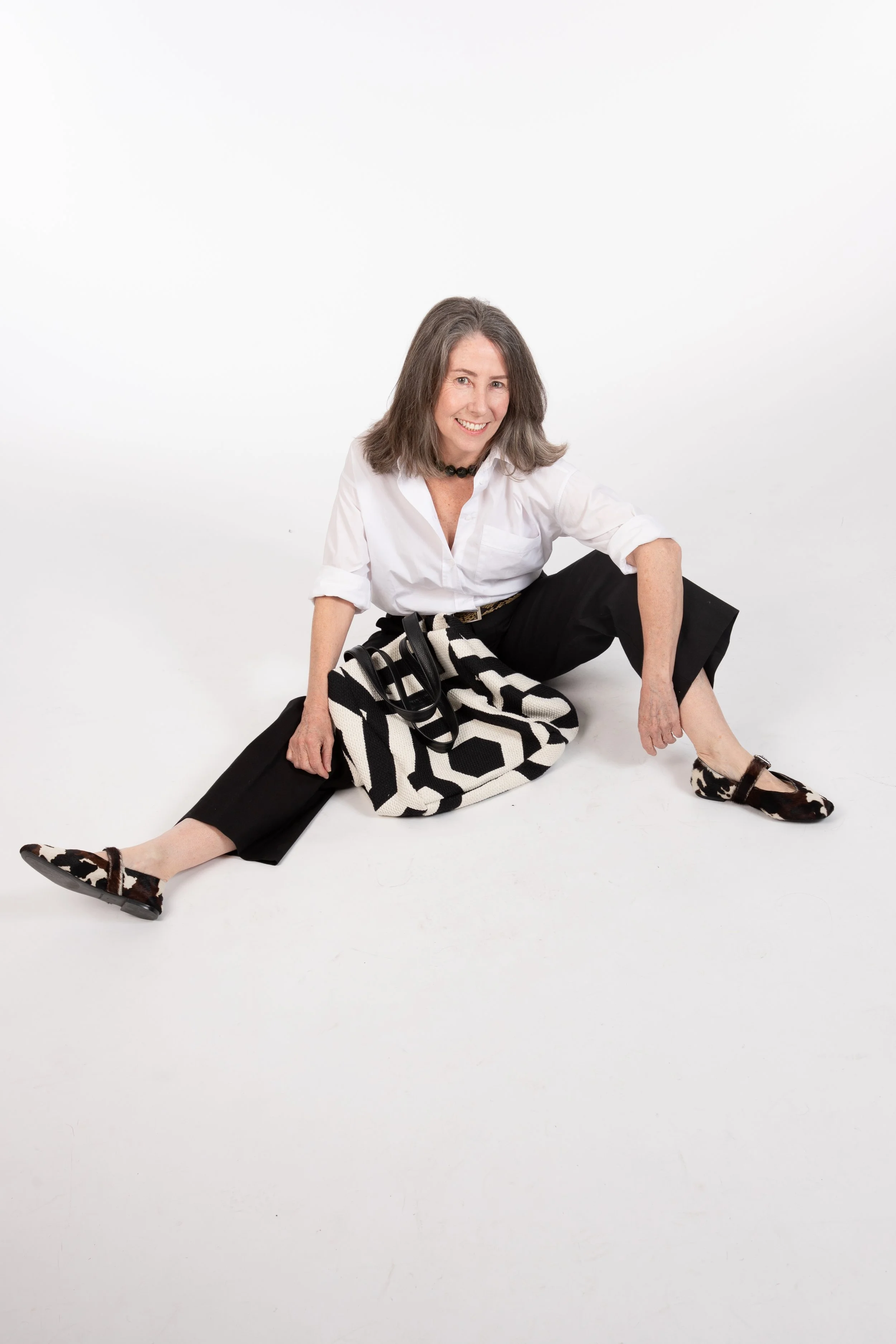 Bolso Provenza Blanco/Negro