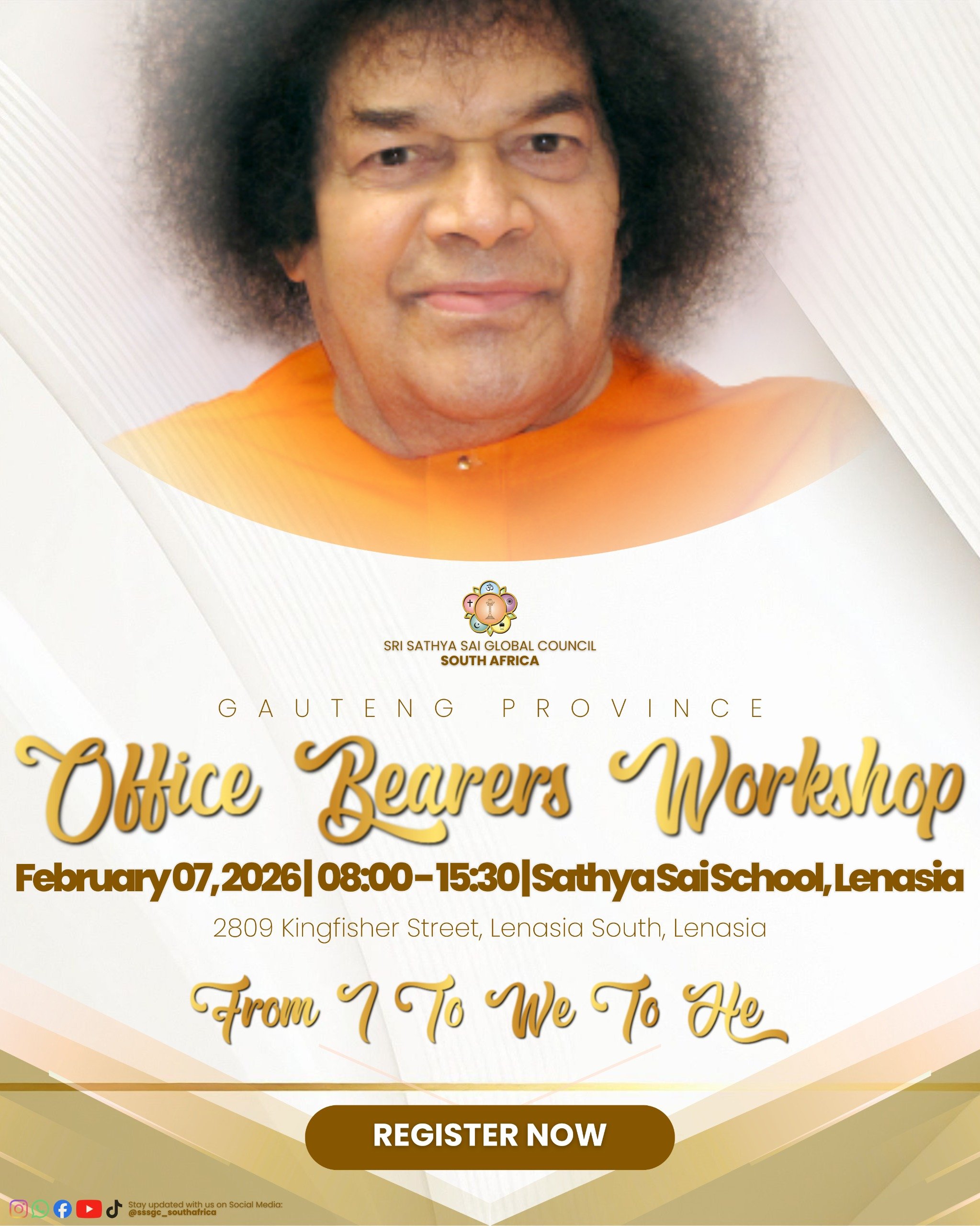 Officers Training &amp; Orientation Programme (Gauteng) – SSSGCSA