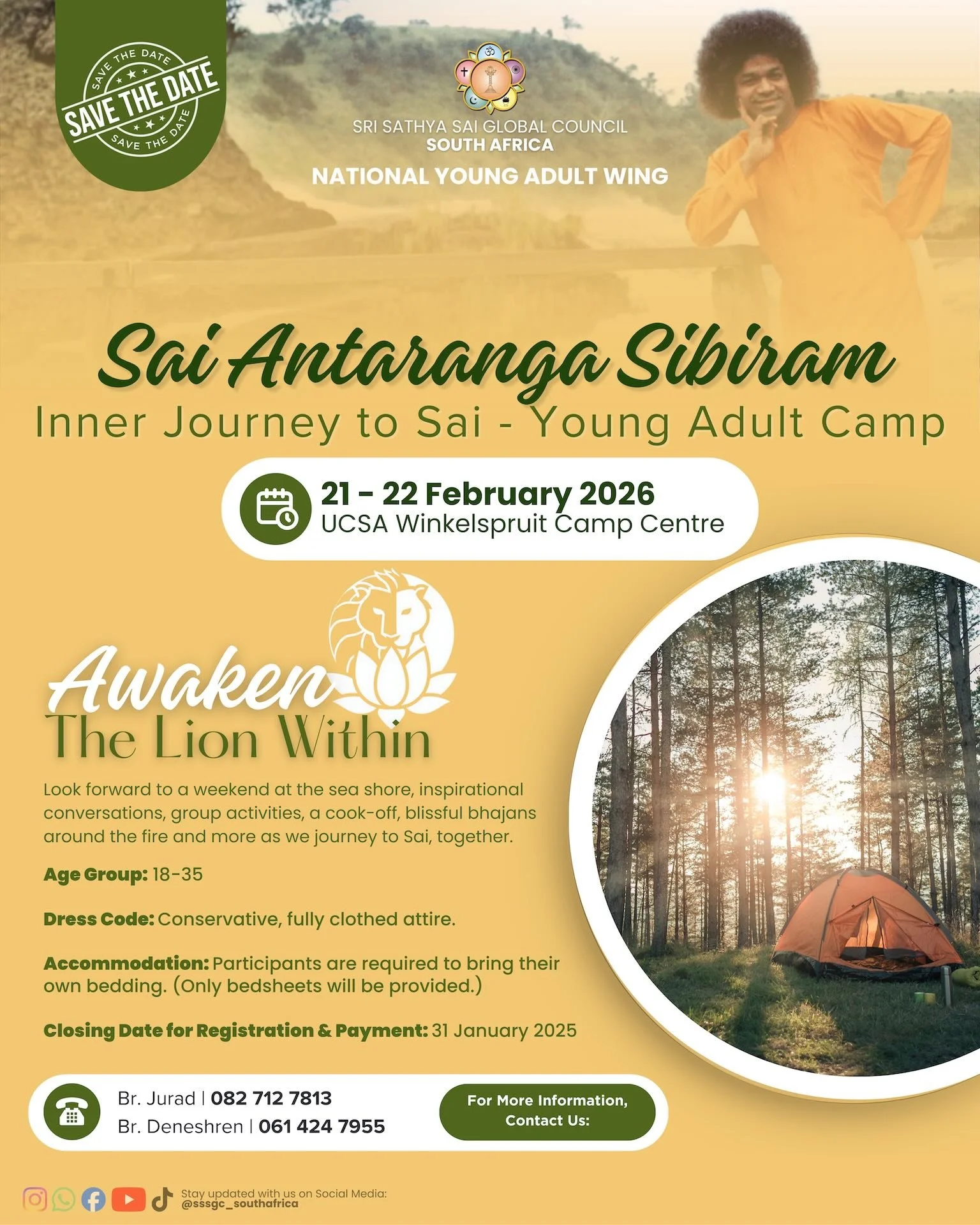 KZN Young Adult Camp | Sai Antaranga Sibiram
