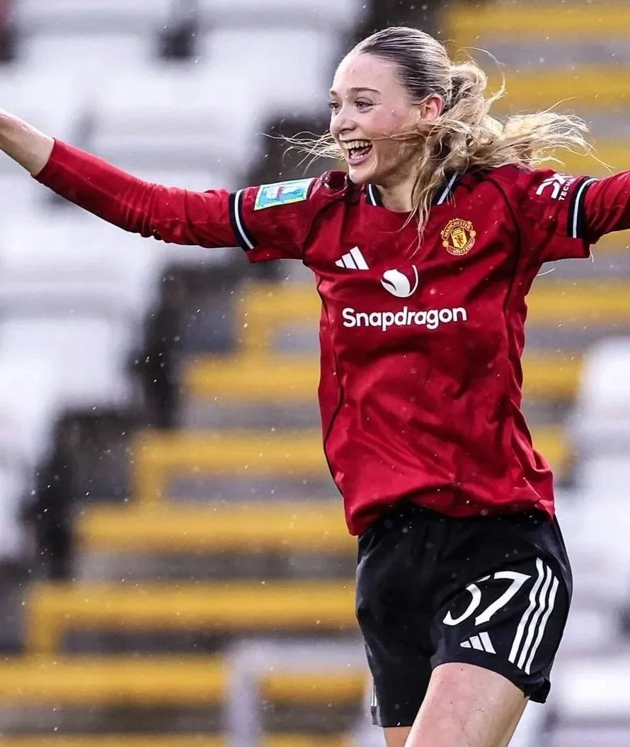 Layla Drury the Manchester United Women striker