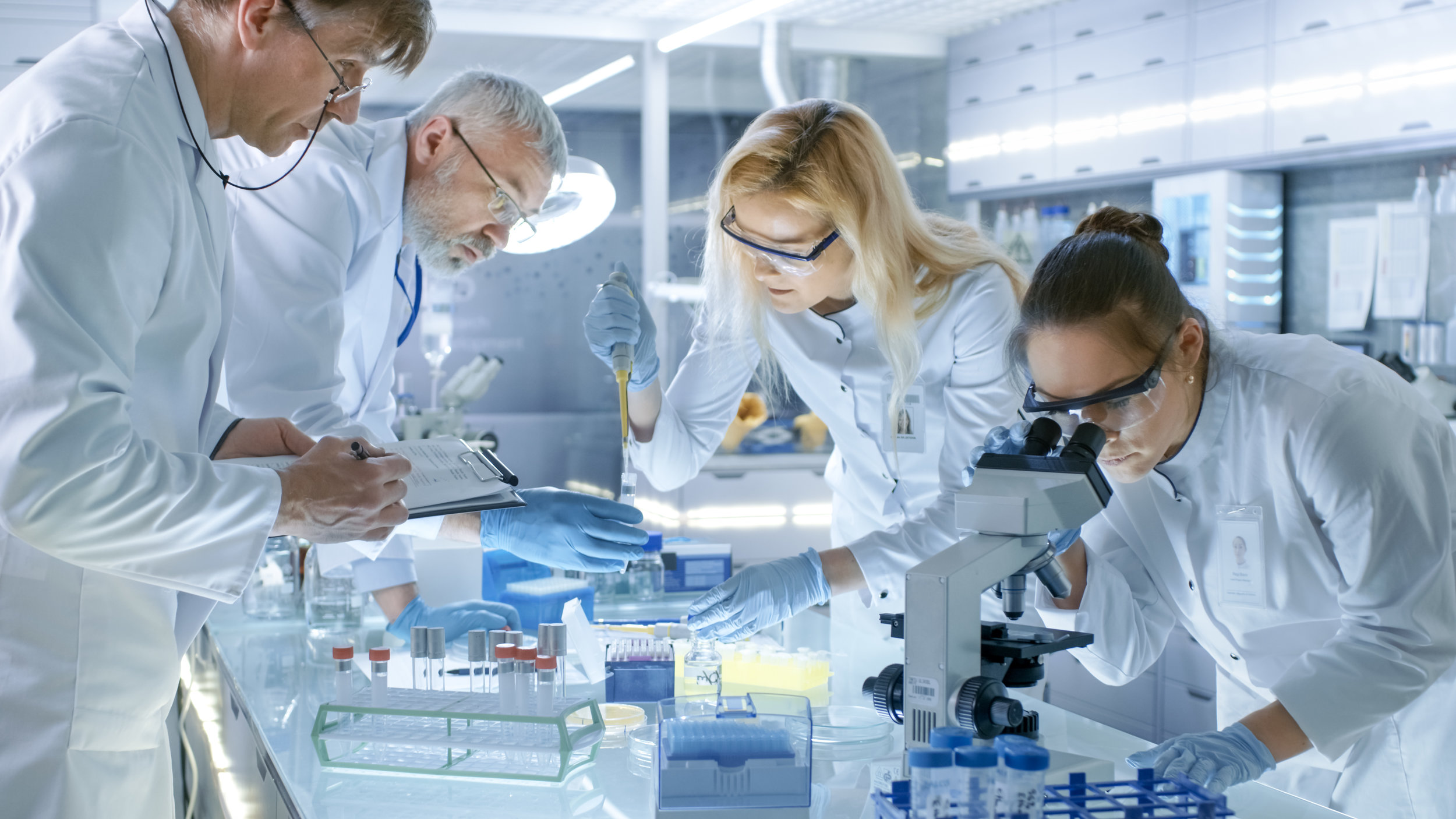 Who conducts research using health data?