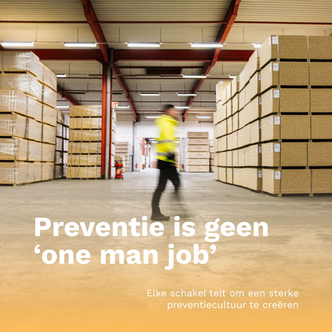 Preventie is geen “one man job”
