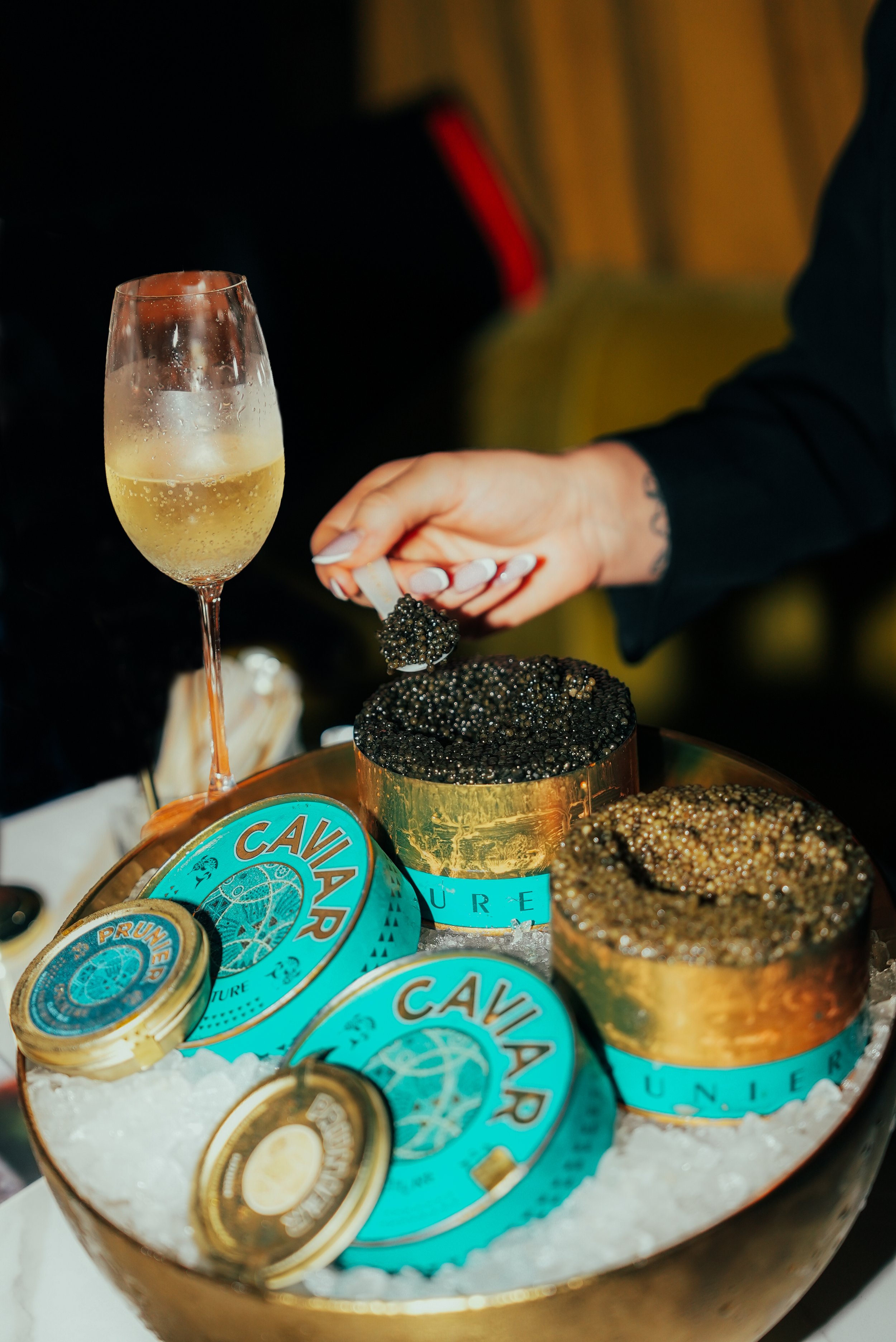 Champagne &amp; Caviar Thursday