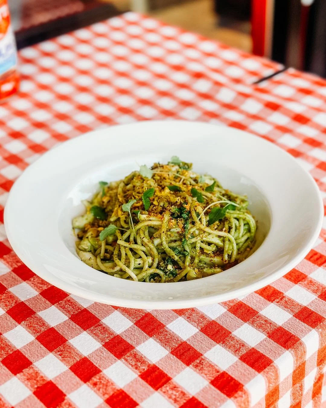 ✨ Have you tried our latest creation?
Introducing our House-Made Rocket & Pistachio Pesto Spaghetti, tossed with zesty lemon and tender calamari.
Light, fresh, and full of flavour – it’s everything you want in a summer dish. 🌿🍋
Pe