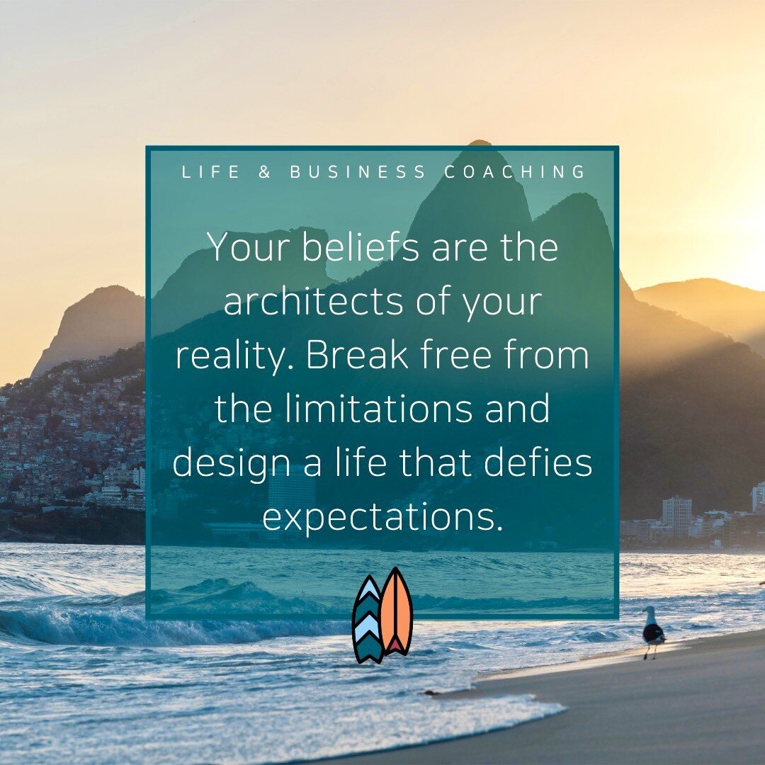 Your beliefs are the architects of your reality. Break free from the limitations and design a life that defies expectations.

BOOK YOUR FREE SESSION NOW
https://www.creating-waves.com
#purposecoach&nbsp;#highperformancecoach&nbsp;#trangcessnguyen&nbs