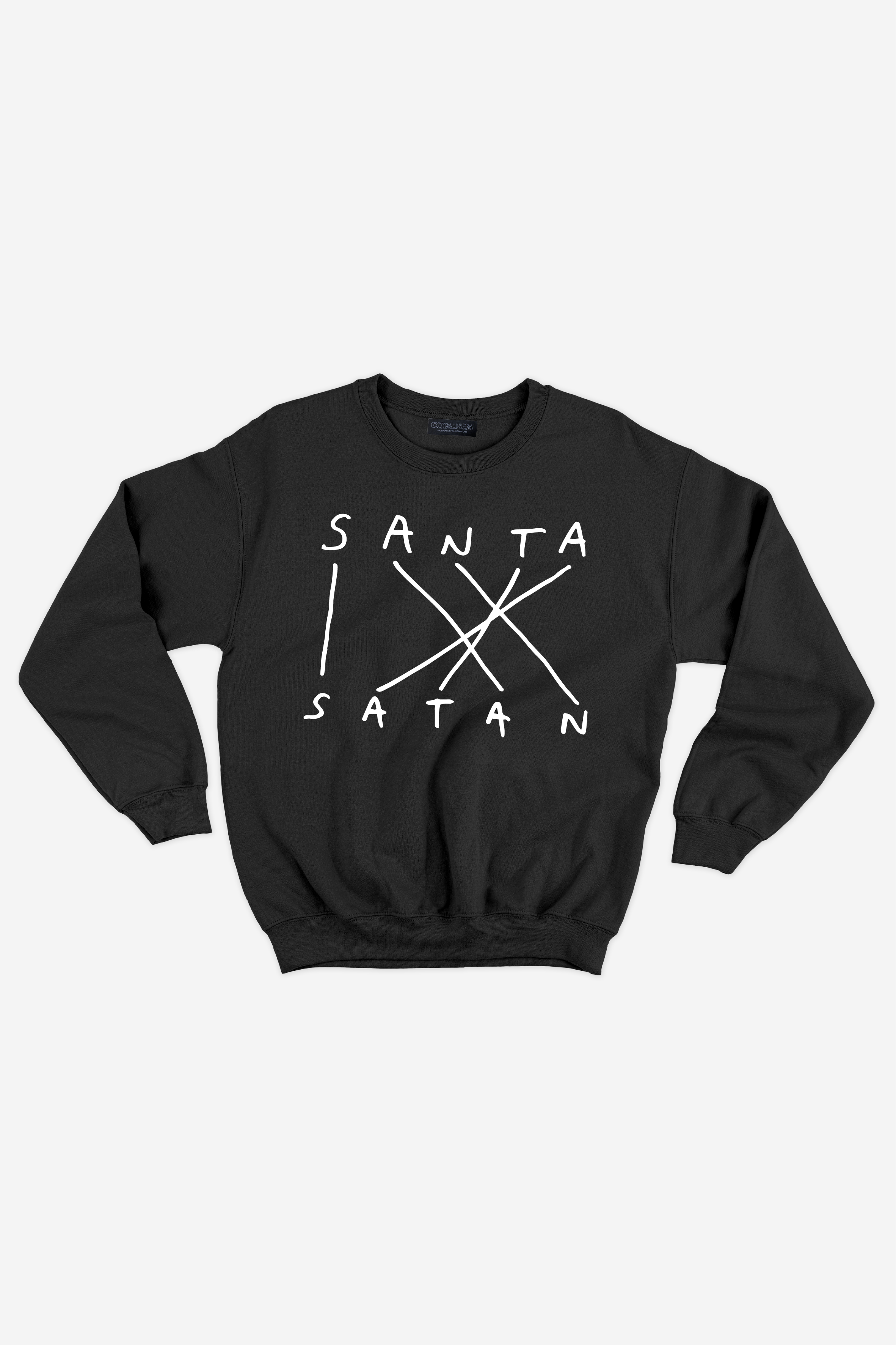 Santa Satan Crewneck Sweatshirt