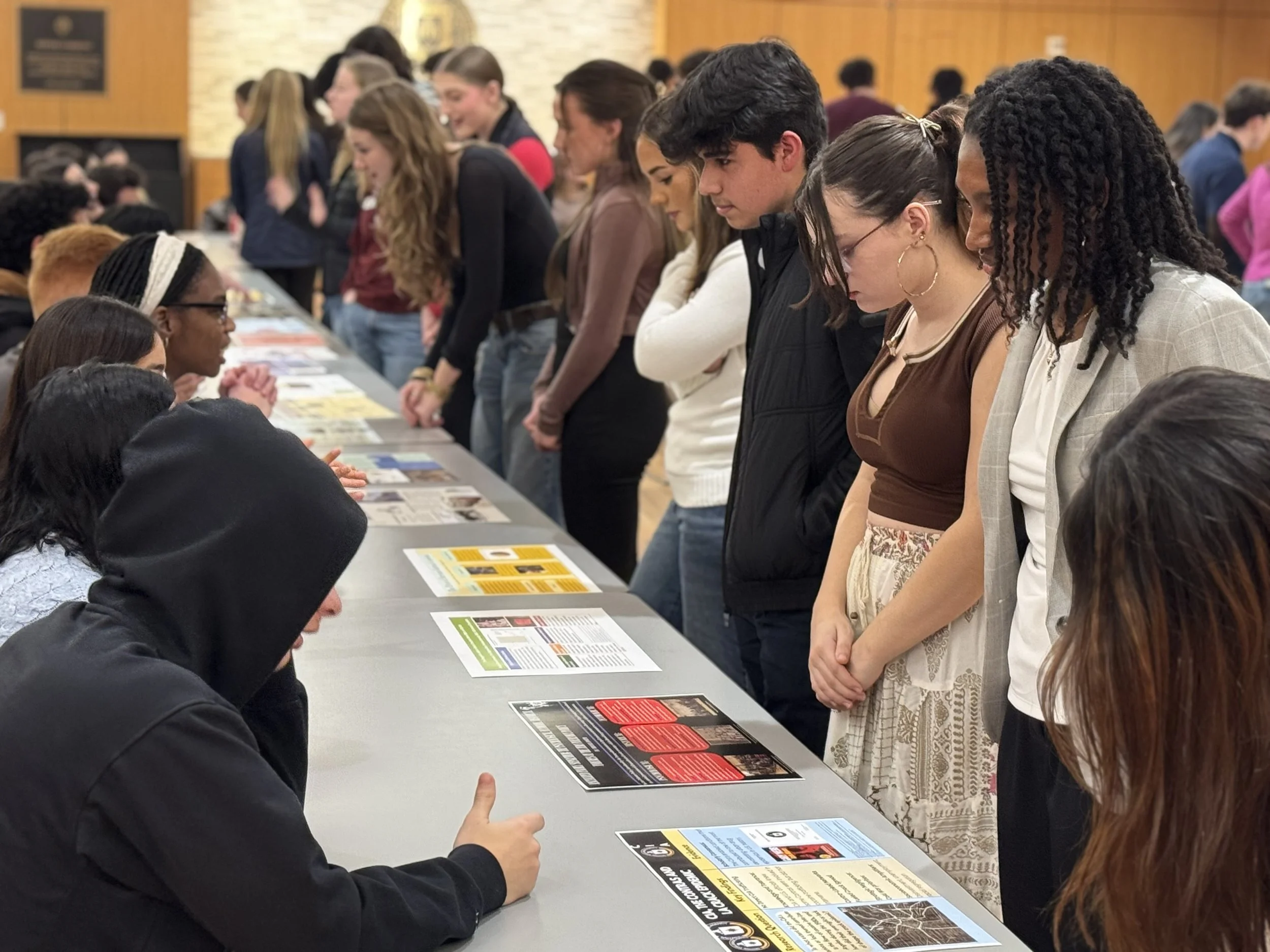 Advanced Composition II Students Celebrating Their Research Accomplishments&nbsp;