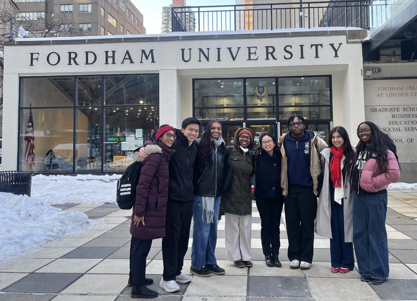 The Patrick Healy Fellowship Visits Fordham’s Lincoln Center Campus