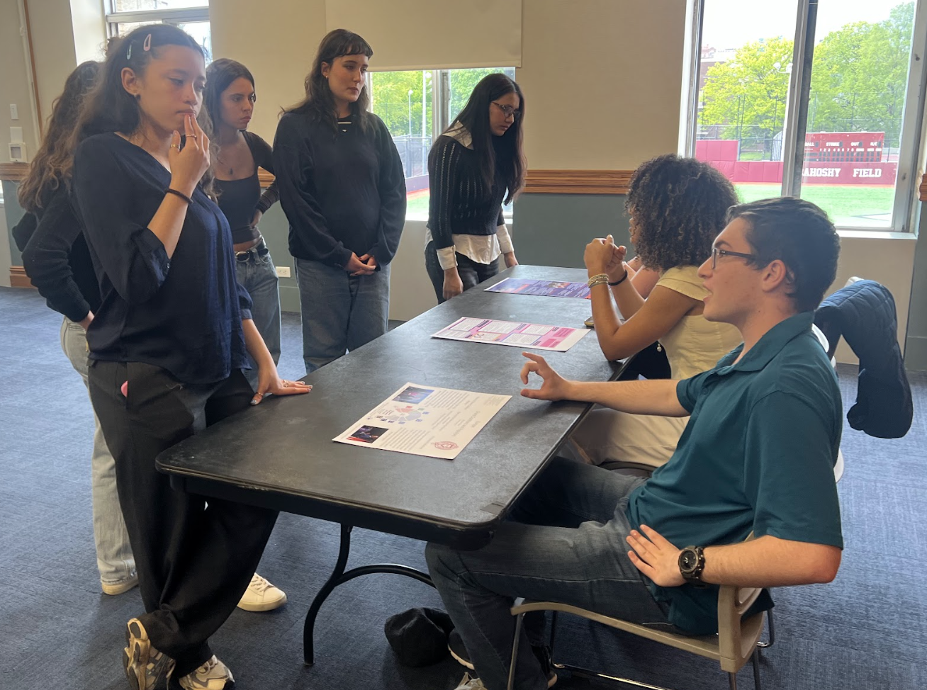 Sharing and Learning at the Spring 2026 Advanced Composition II Poster Session