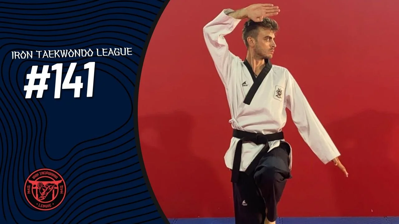 #141: Bronze Medal for Iron Taekwondo Poomsae Coach Jovo Mirkovic 