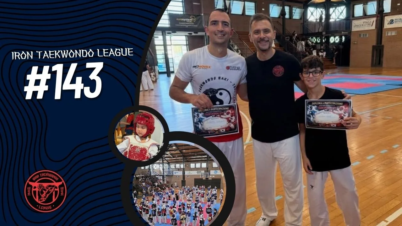 #143: Iron Taekwondo Trio Complete Three-Day Training Camp in Bari
