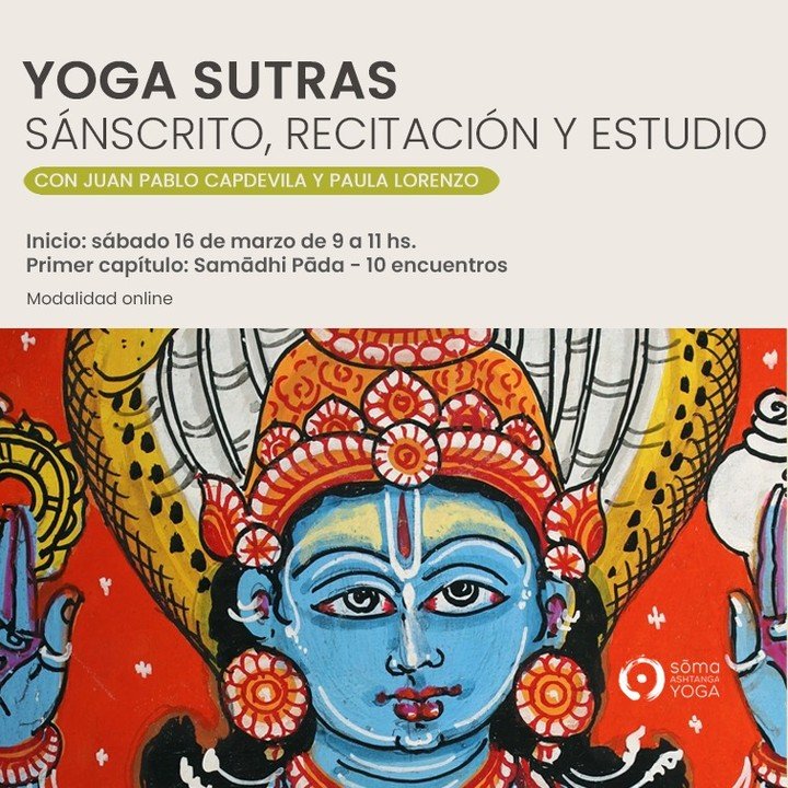 El Yoga Sutra de Patanjali se considera uno de los textos fundamentales de la filosof&iacute;a y la pr&aacute;ctica del Yoga. Su estudio y recitaci&oacute;n proporcionan una base filos&oacute;fica profunda para comprender el yoga, su prop&oacute;sito