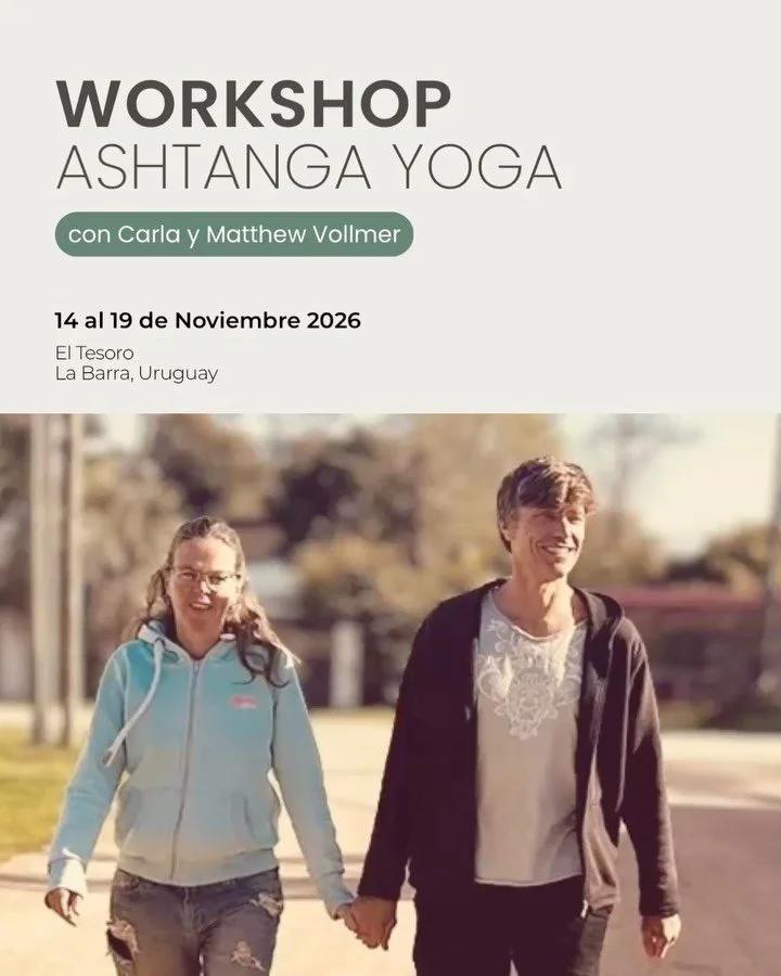 Carla y Matthew Vollmer vuelven a Sōma. Para nosotros, siempre es un regalo.

Con esta propuesta nos sumergimos en una pr&aacute;ctica sostenida, con tiempo y atenci&oacute;n &mdash; algo que no siempre es f&aacute;cil de generar en el ritmo cotidian