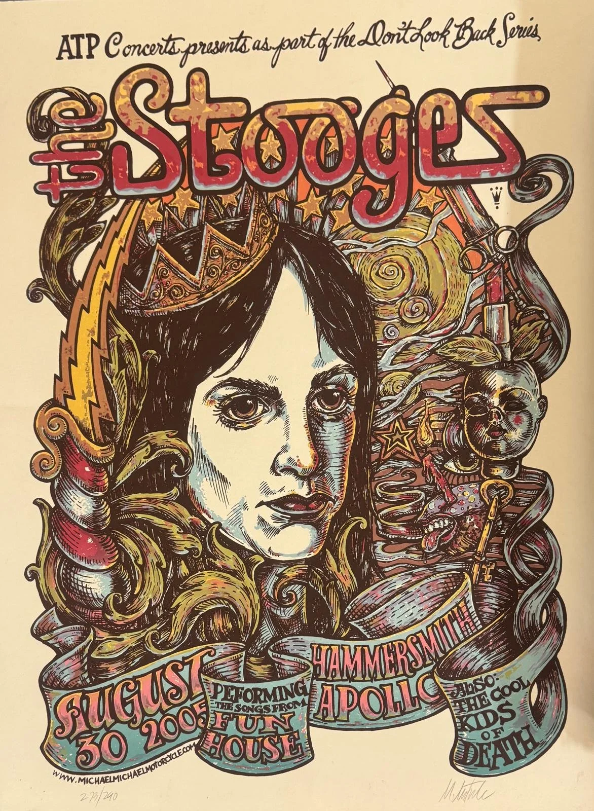 The Stooges performing Fun House
