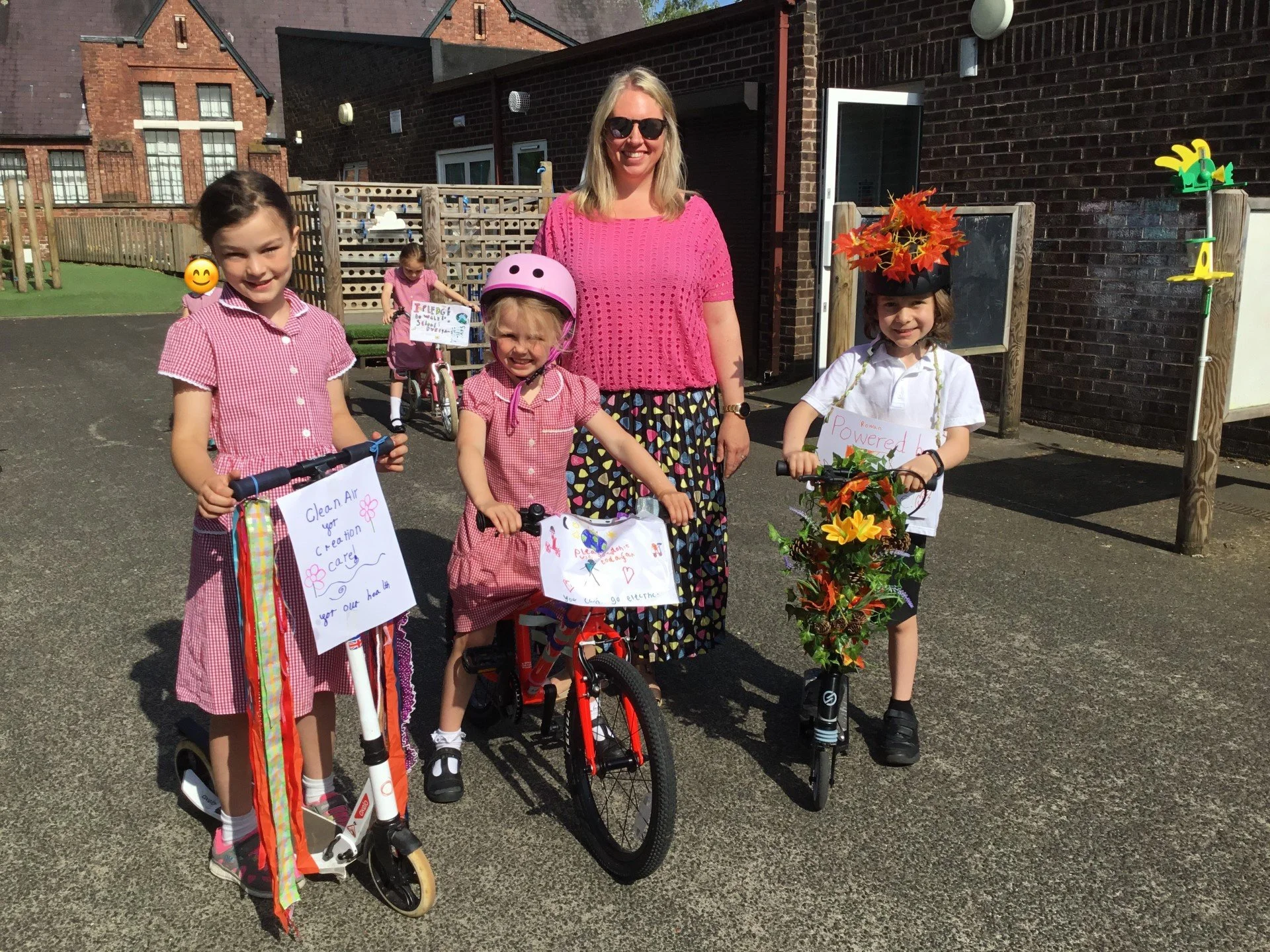 Sale primary school gets creative for Clean Air Day 2023