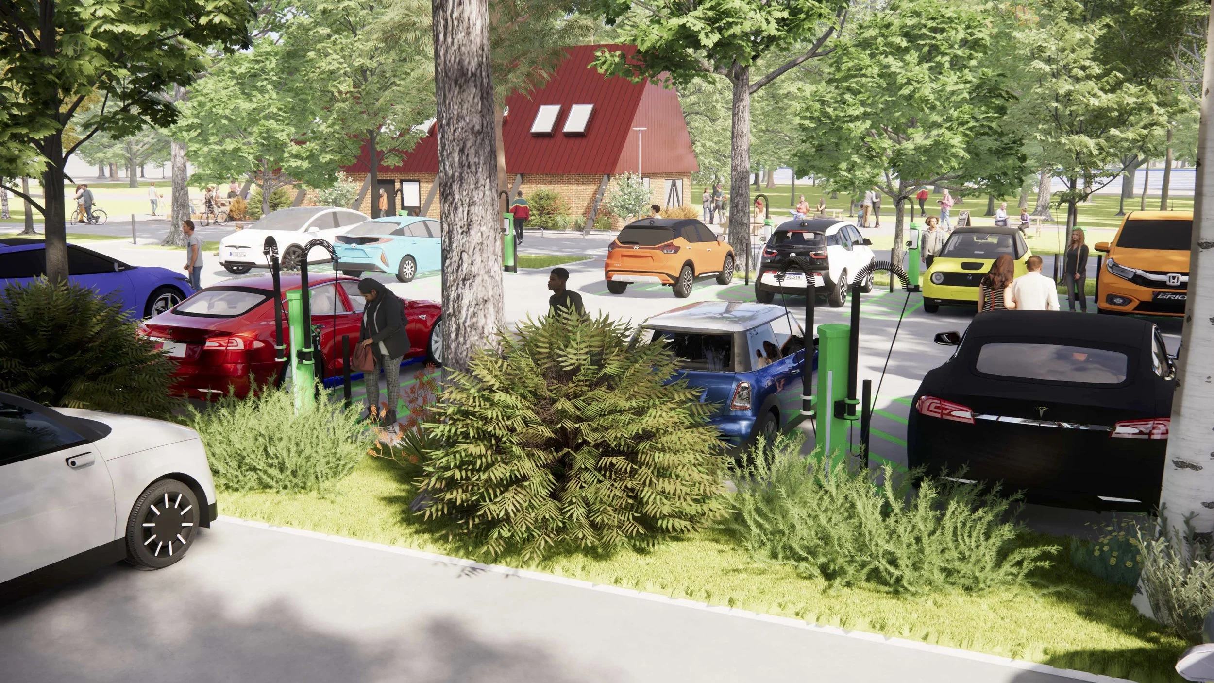 Sale Water Park set to be the largest ultra-rapid EV charging hub in Greater Manchester