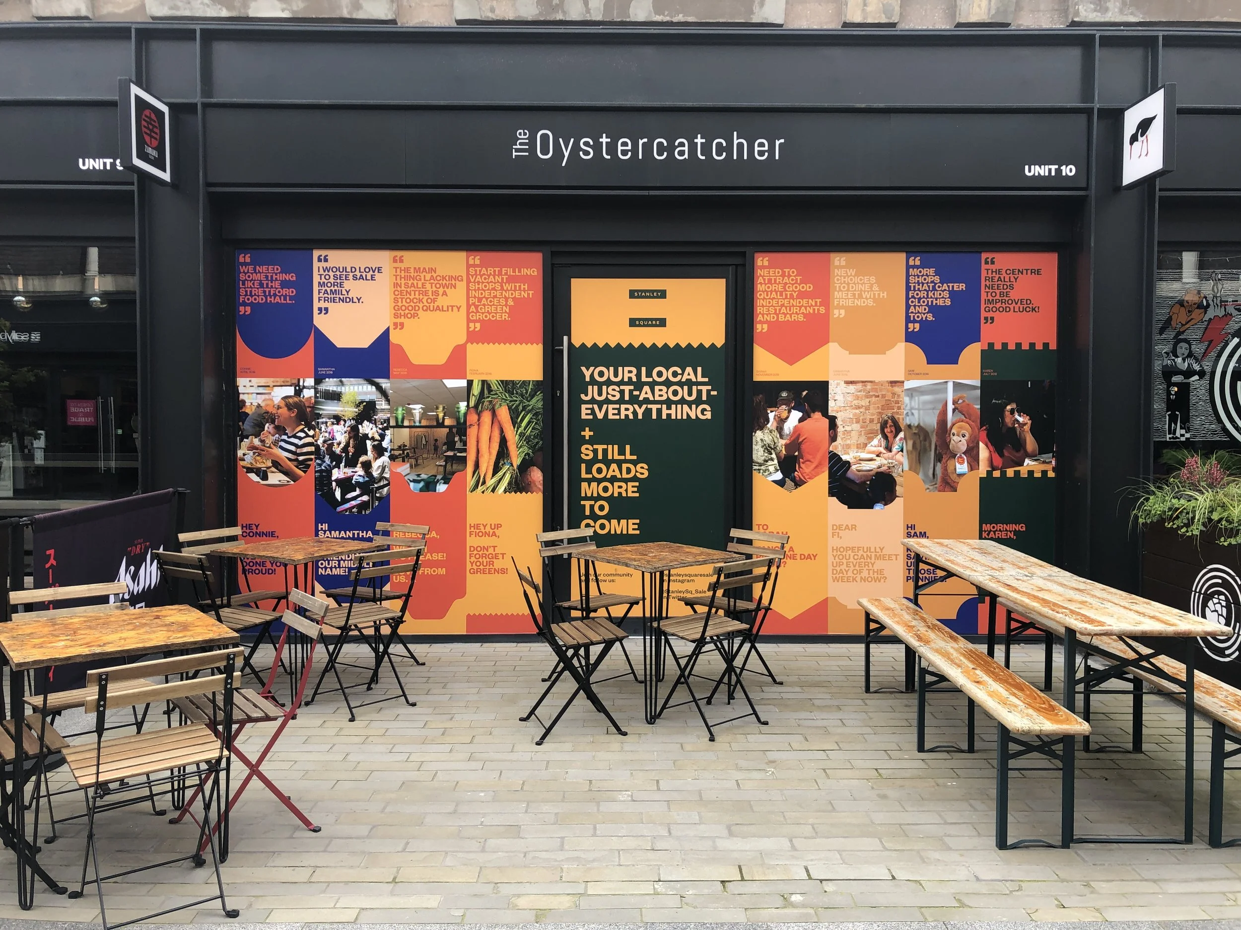 Opening date confirmed for Stanley Square's seafood restaurant, The Oystercatcher