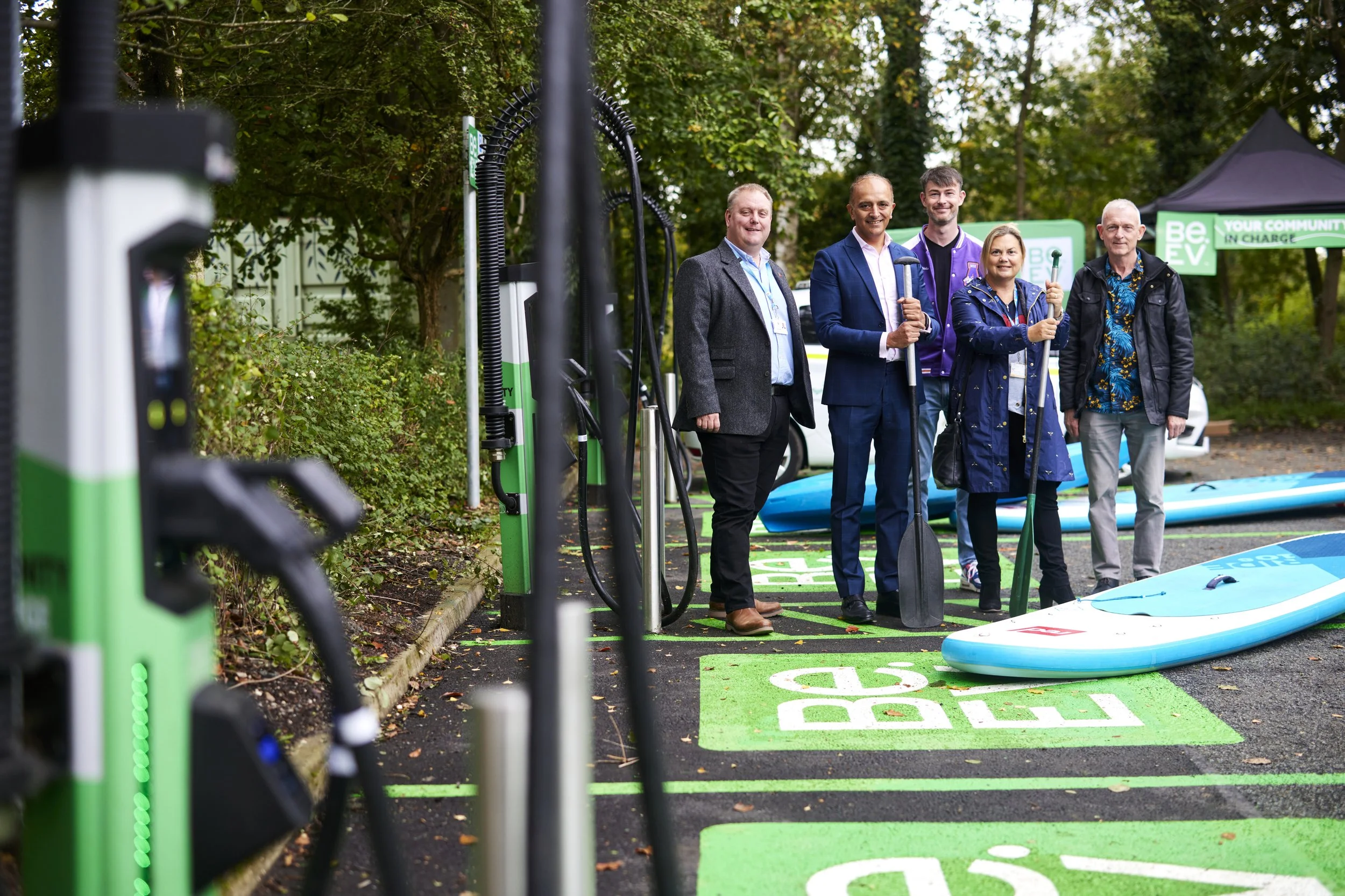Sale Water Park switches on ultra-rapid EV charging hub