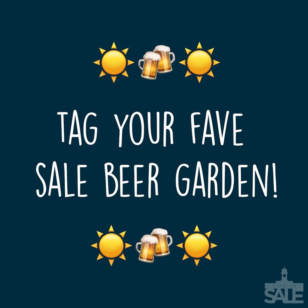 ☀️ PSA: It&rsquo;s officially beer garden weather!

So slap on the SPF and get your drinks order ready.

Our favourite Sale beer gardens and sun traps include:

🍸 @greenssale 
🍻 @hopsandboogie 
🍺 @kingsransom_4746 
🍷 @belmoreatsale 
🥂 @thebridge