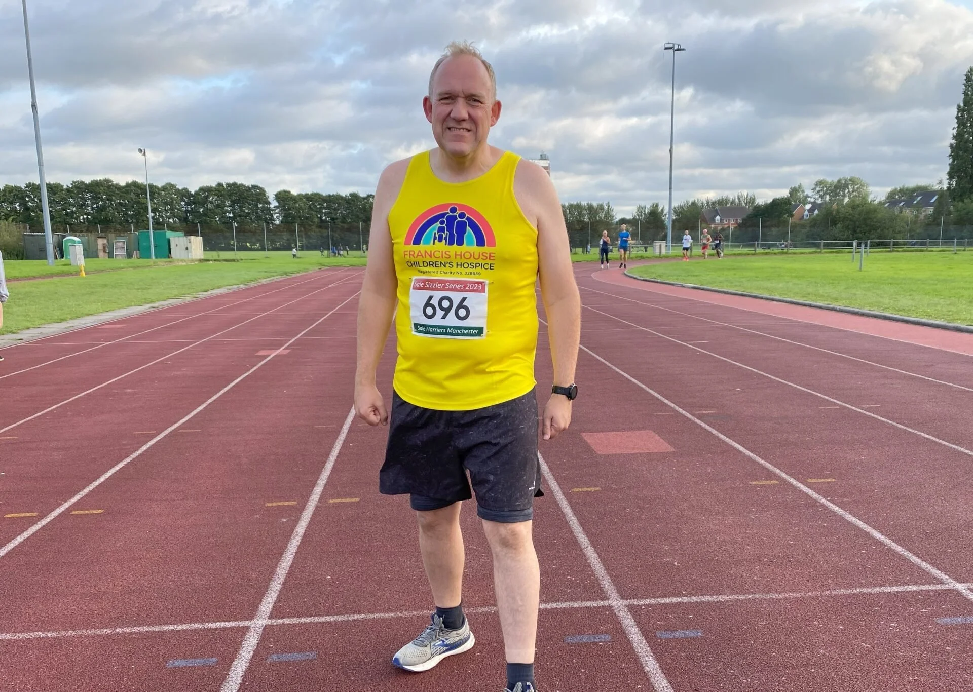 Sale dad's mission to complete 50 runs for charity to mark his 50th birthday