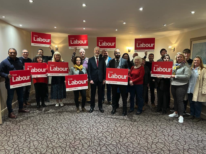Labour Party candidate resigns from Altrincham and Sale West race