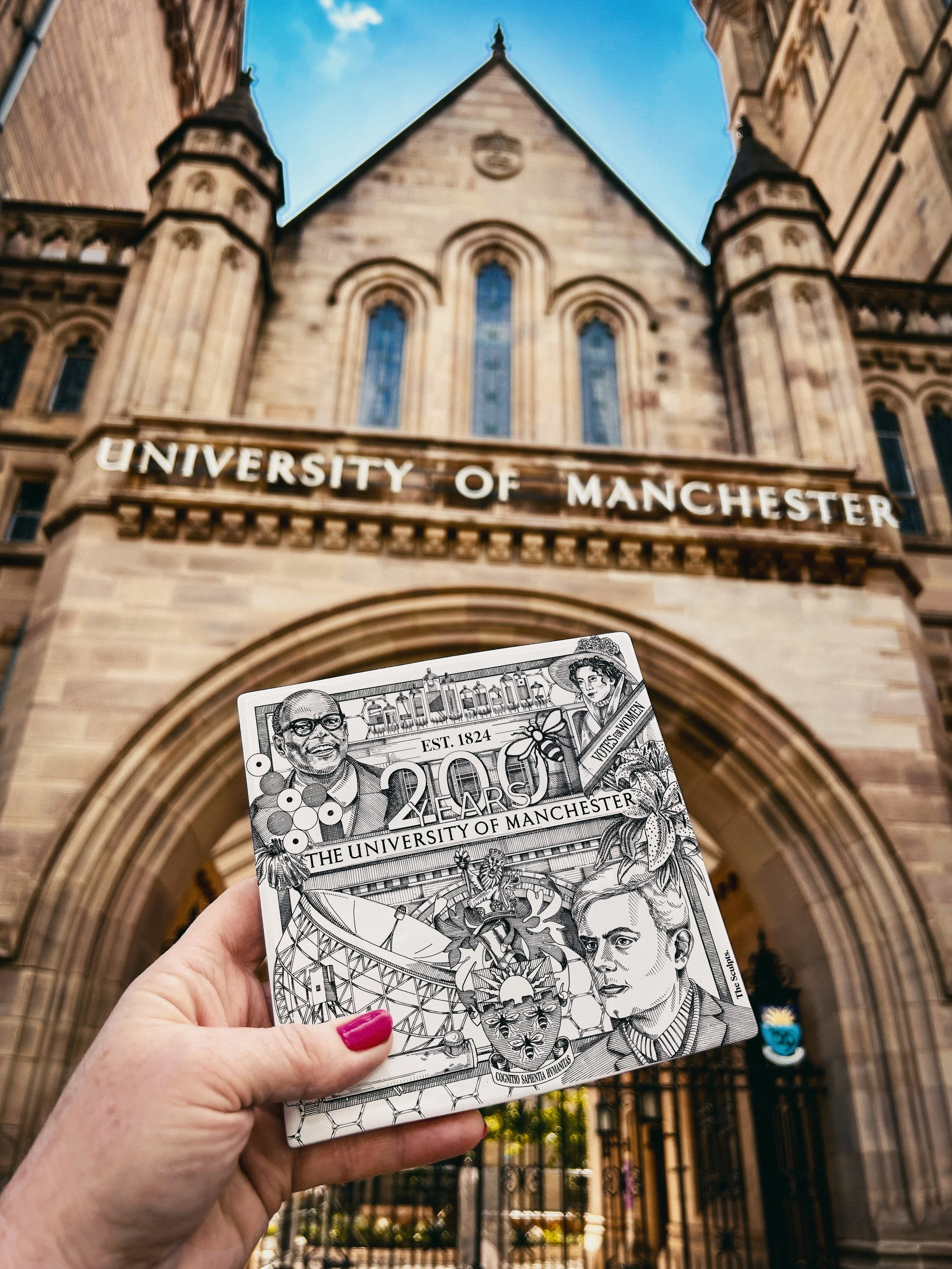 Local designers The Sculpts bring 200-year-old Manchester icon to life