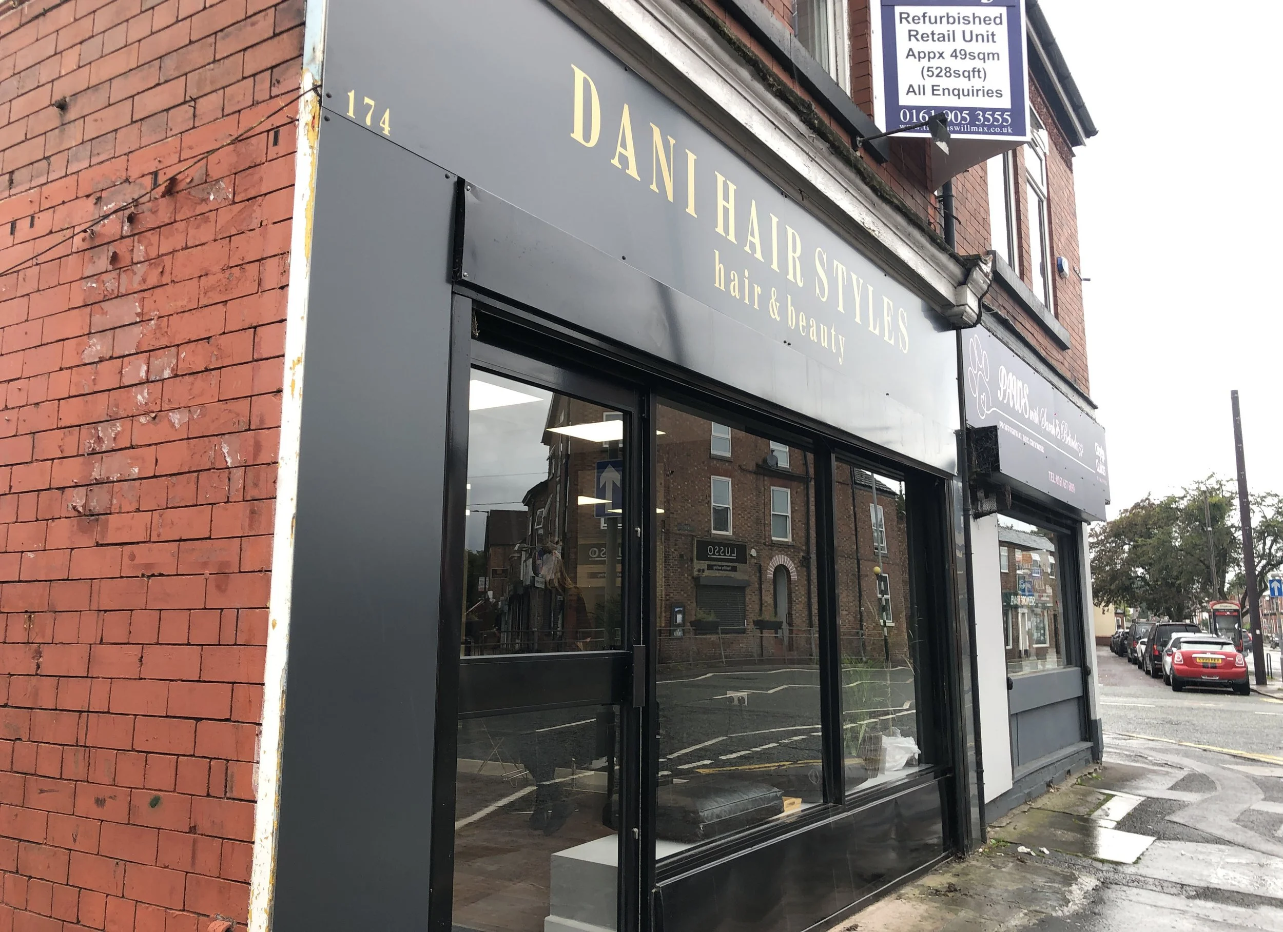 Sale Moor hair salon celebrates first birthday