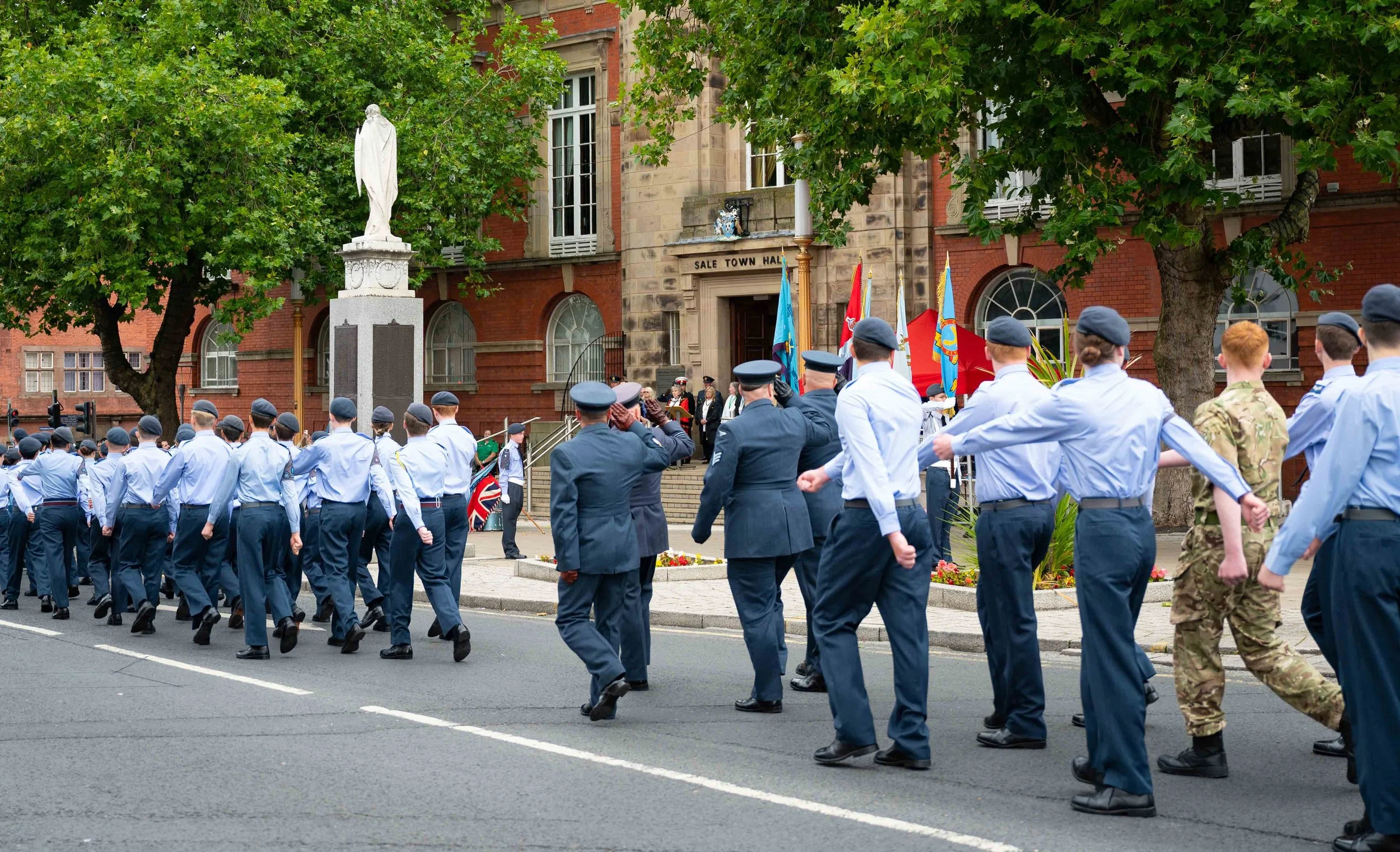 Battle of Britain commemorative event in Sale