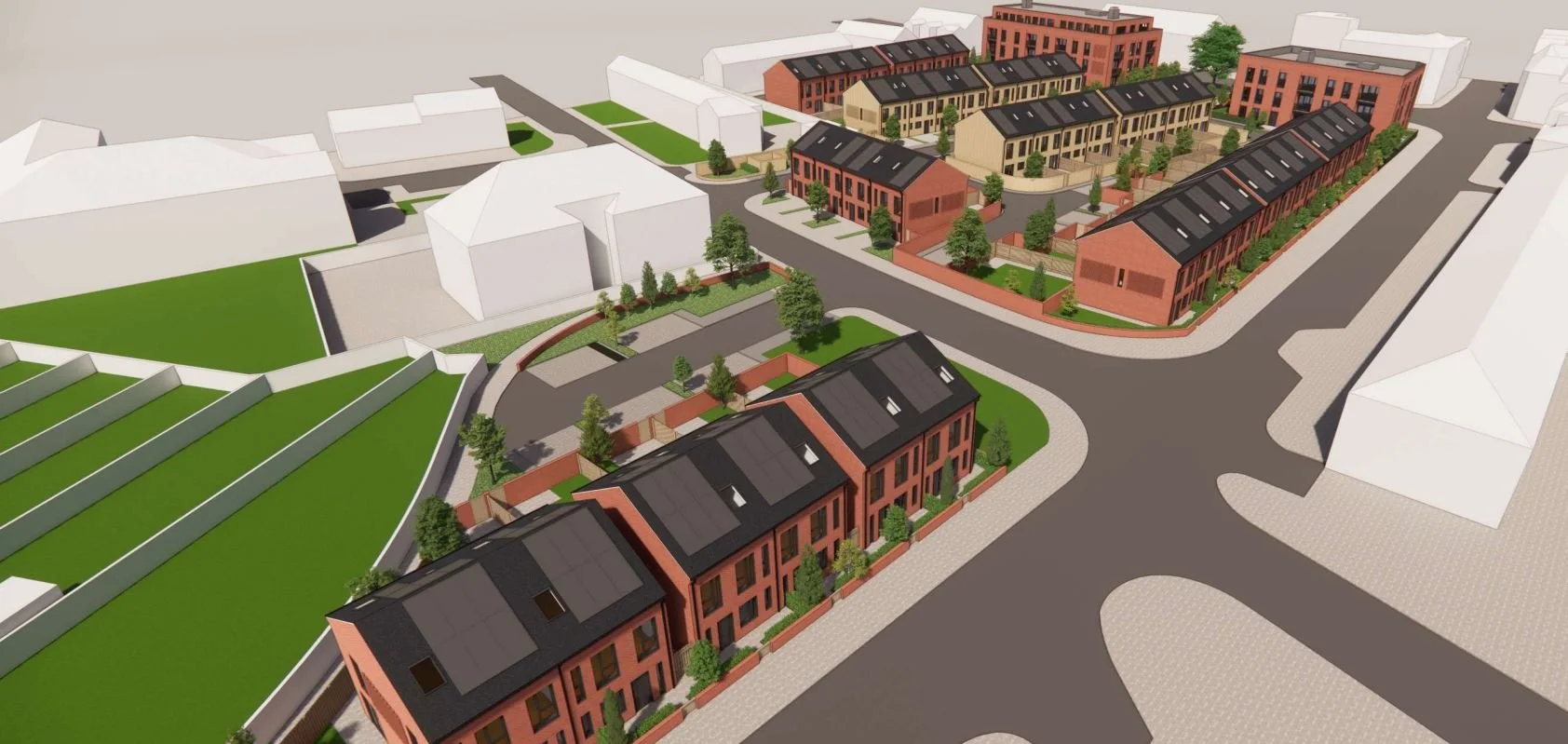 Plans for 84 new homes on former court site are approved