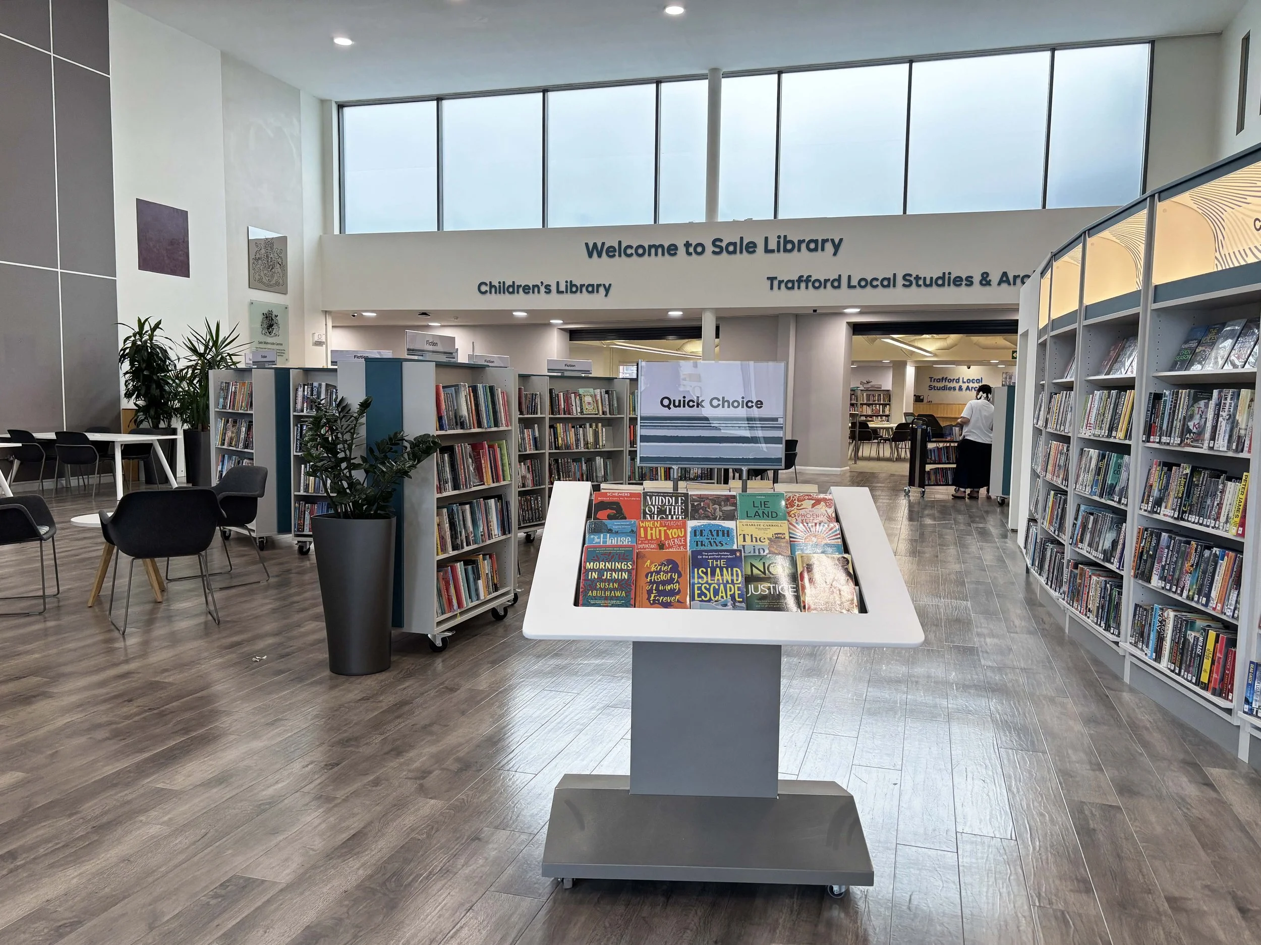 A LOOK INSIDE: Sale Library reopens with bright, modern new look