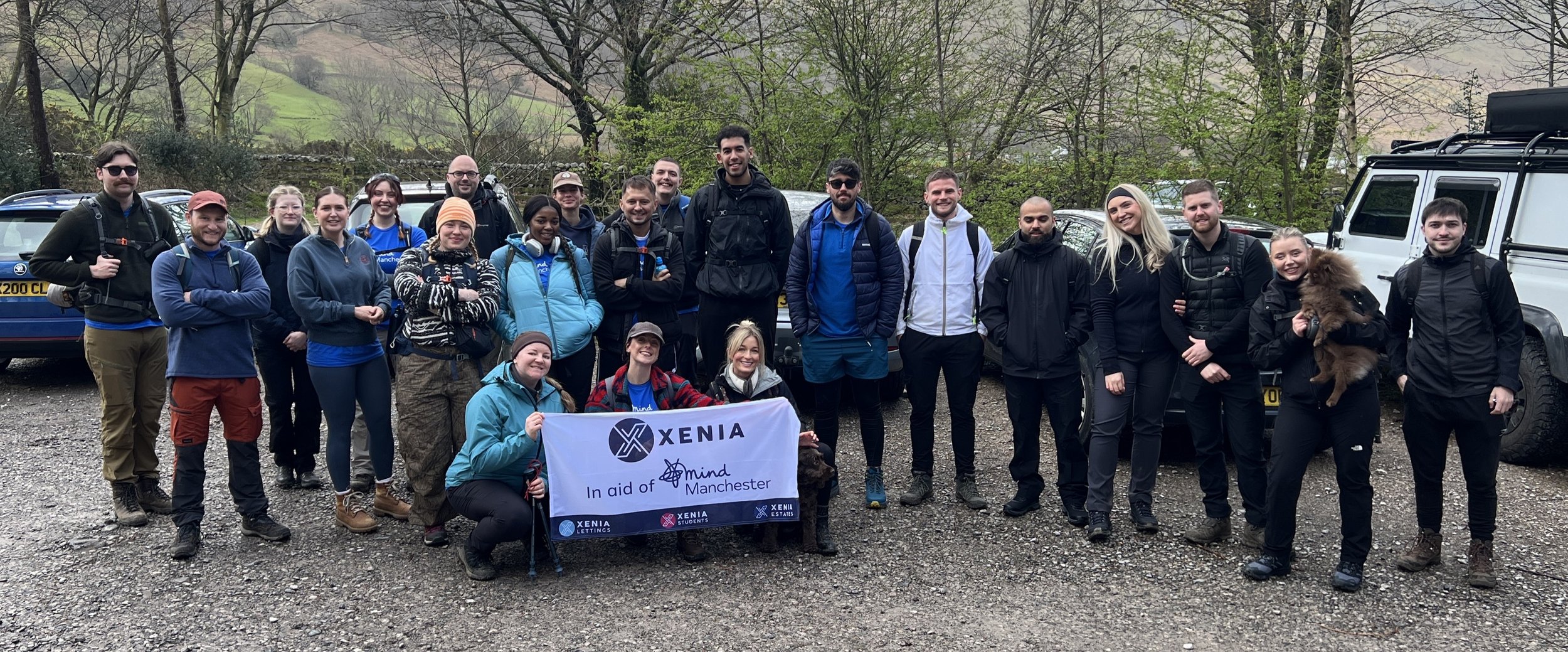 Xenia staff conquer Scafell Pike for charity
