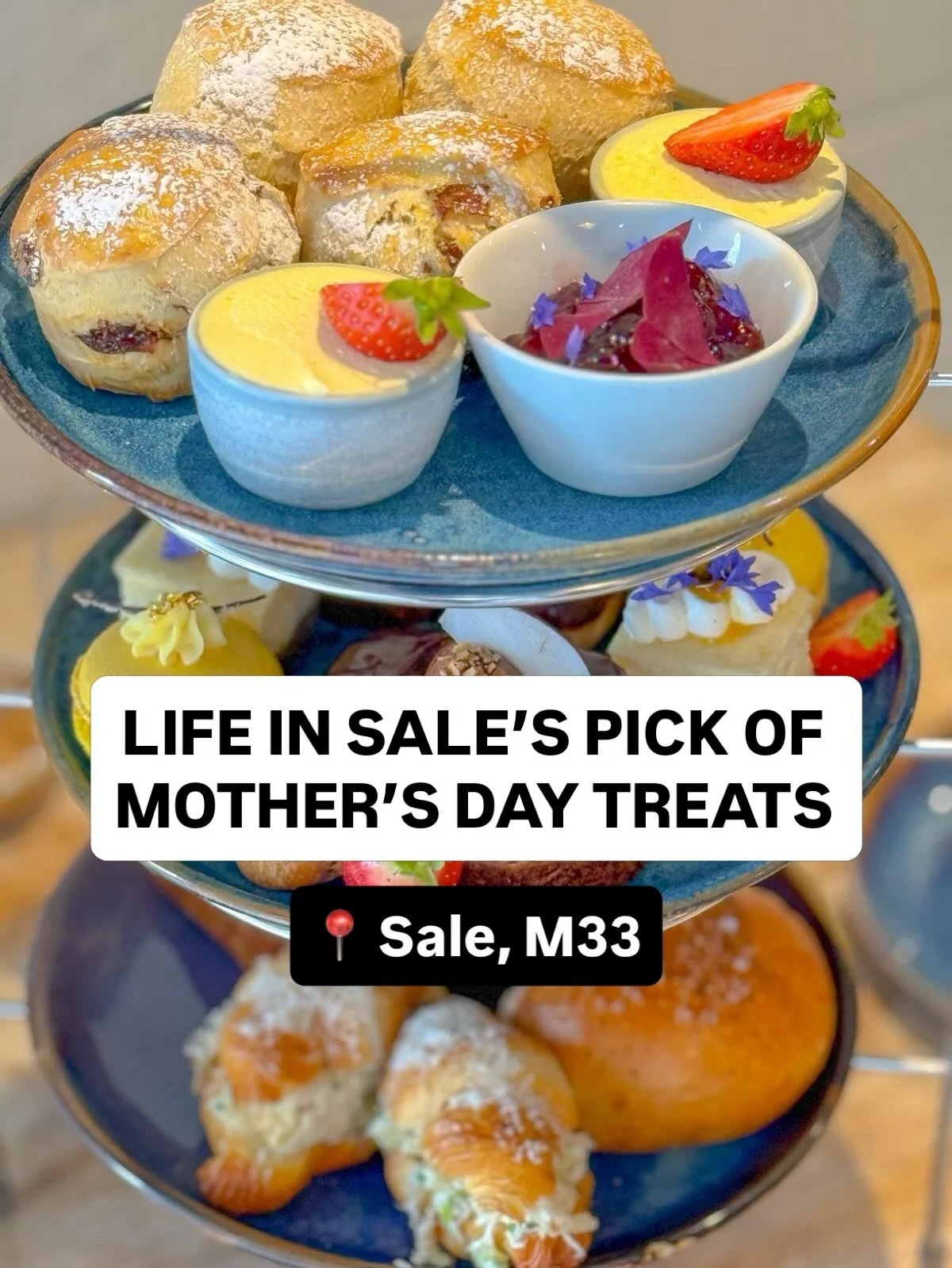 OUR PICK OF THE BEST MOTHER&rsquo;S DAY TREATS IN SALE, M33

‼️ Mother&rsquo;s Day take place on Sunday 15 March this year!

🫖 Afternoon tea fit for a queen @mode_nartcafe (&pound;35pp)

Created by award-winning Head Chef Tomas Krasnan

😌 Relax to 