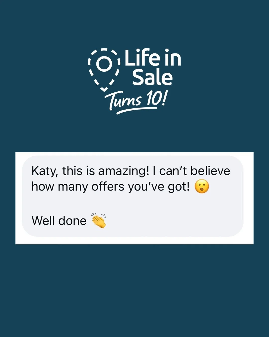 I had to include slide 5 because I genuinely nearly cried when I got the email 🥹

Thank you for the lovely comments so far about the 10th anniversary campaign 🫶

And big shout out to the two ladies I bumped into at @bar_num6er at the weekend who we