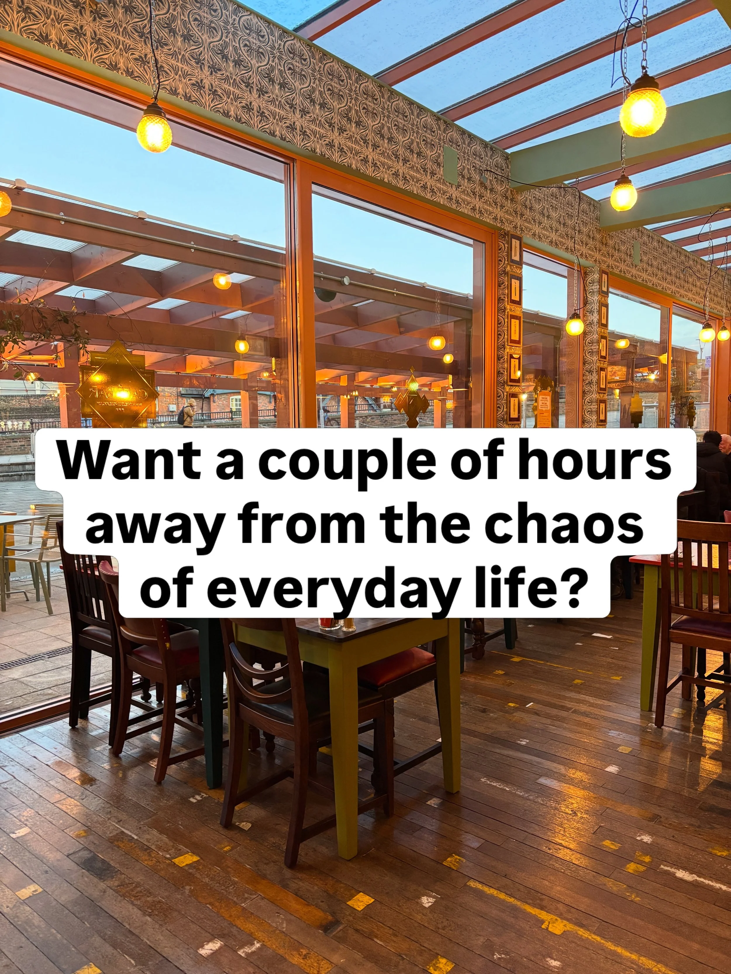 Need a couple of hours away from the chaos of everyday life?

Join @thehappyharbour for a relaxed &lsquo;Paint &amp; Sip&rsquo; evening! 🎨 🥂 

🗓️ Thursday 20 August from 6.30pm
📍 @caldolounge 
🎟️ Tickets &pound;18.50 - get 10% off with code LIFE