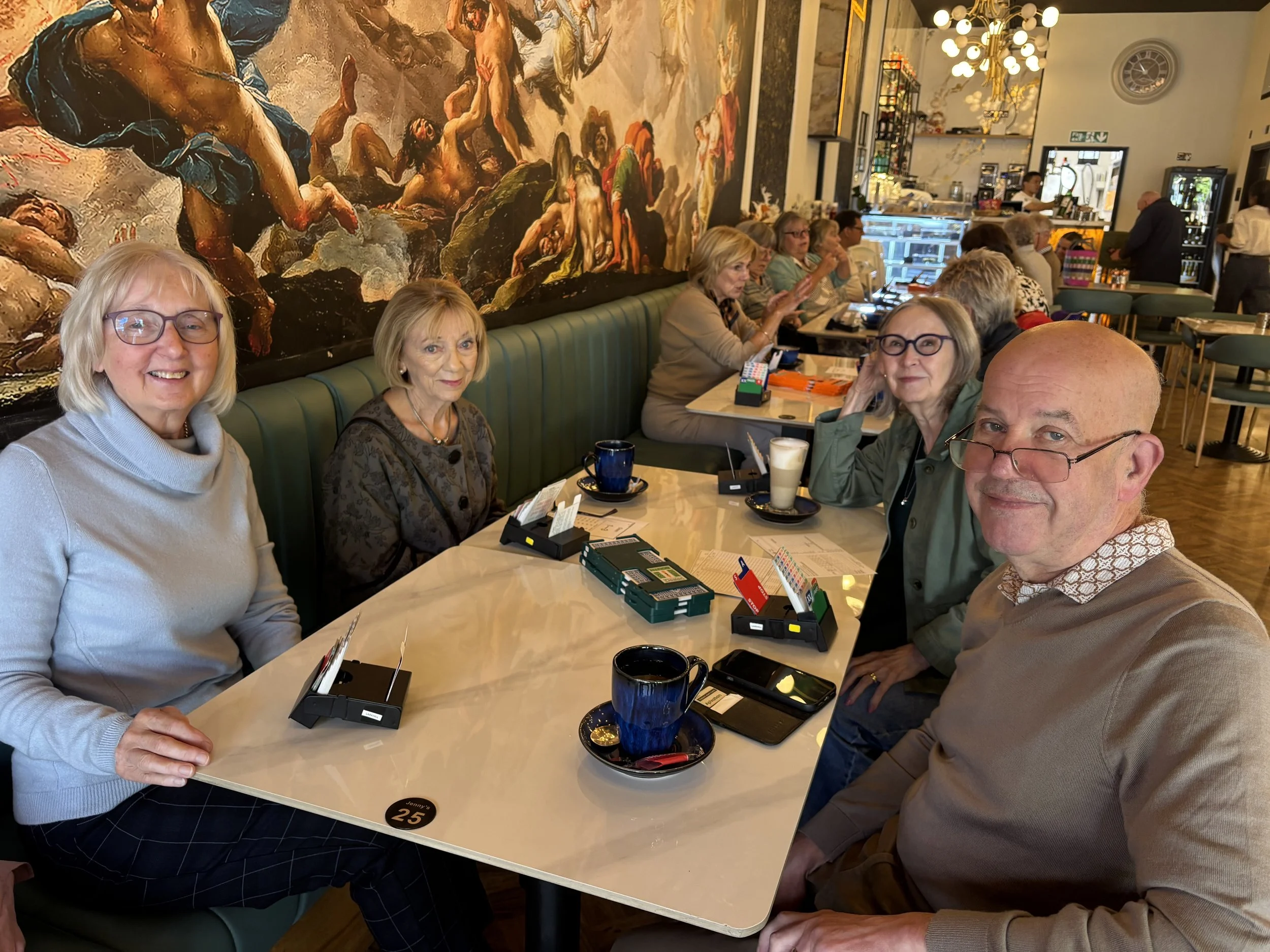 Nearly 80 bridge players take over Sale cafés – and now you can learn to play too