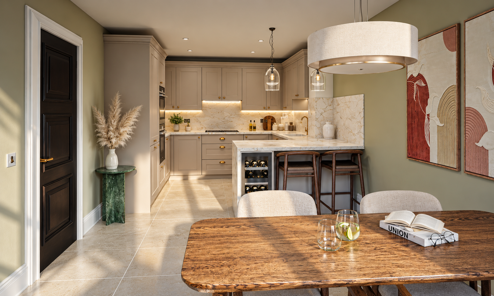 Warm Neutral Kitchen Dining Interior.png