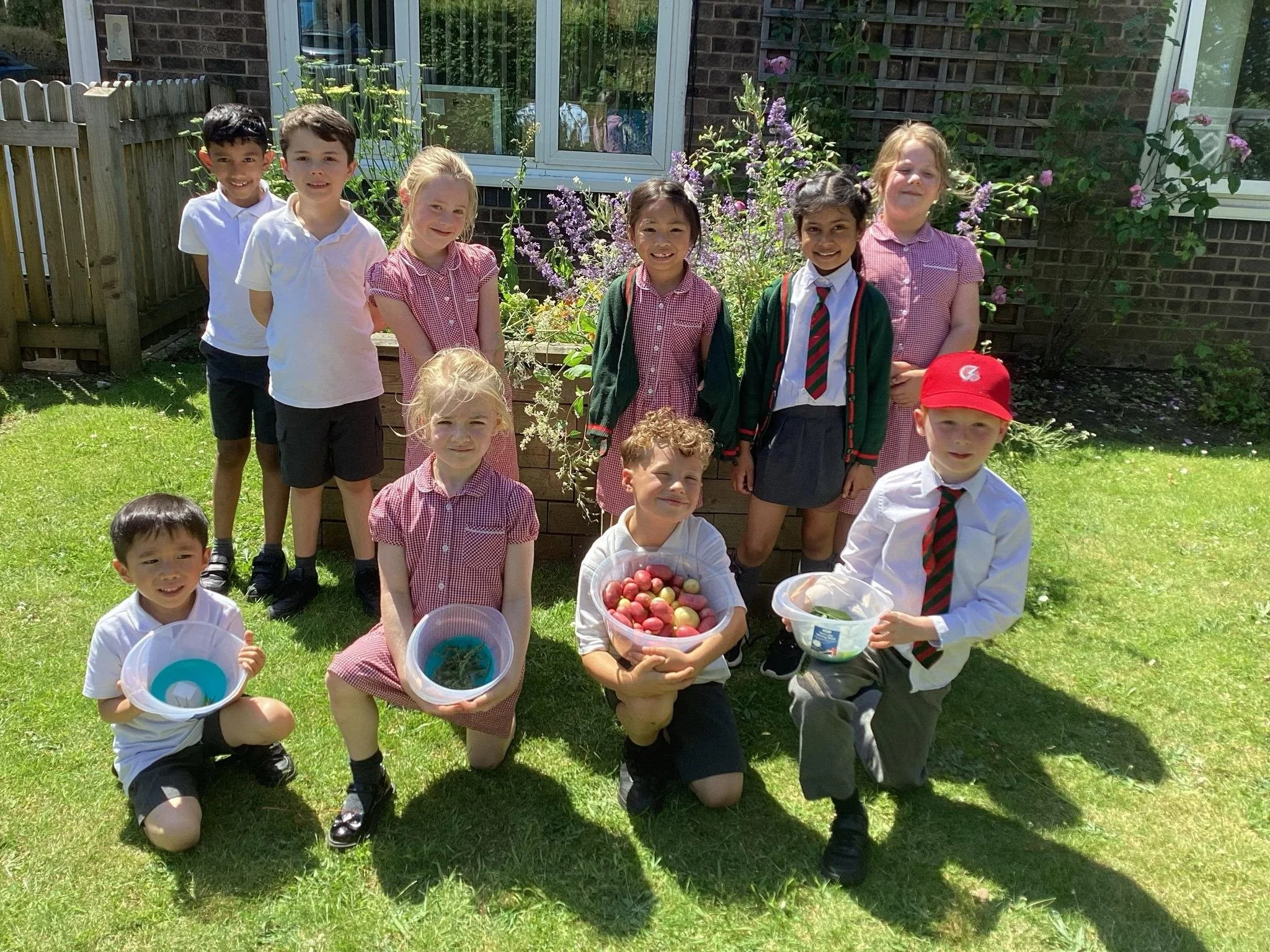 Sale school's £500 garden gets national spotlight from Royal Horticultural Society