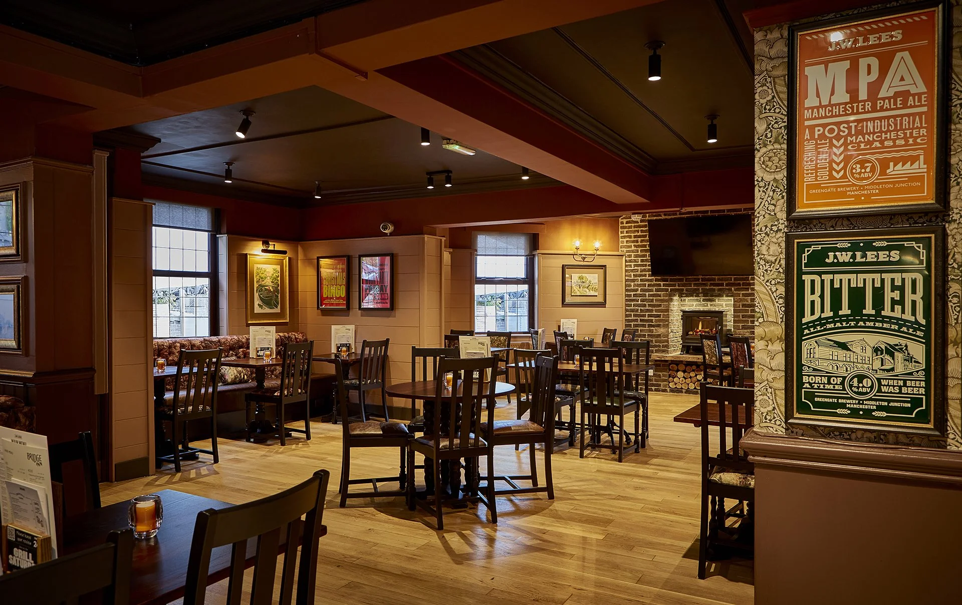 A LOOK INSIDE: The Bridge Inn following its £335k makeover