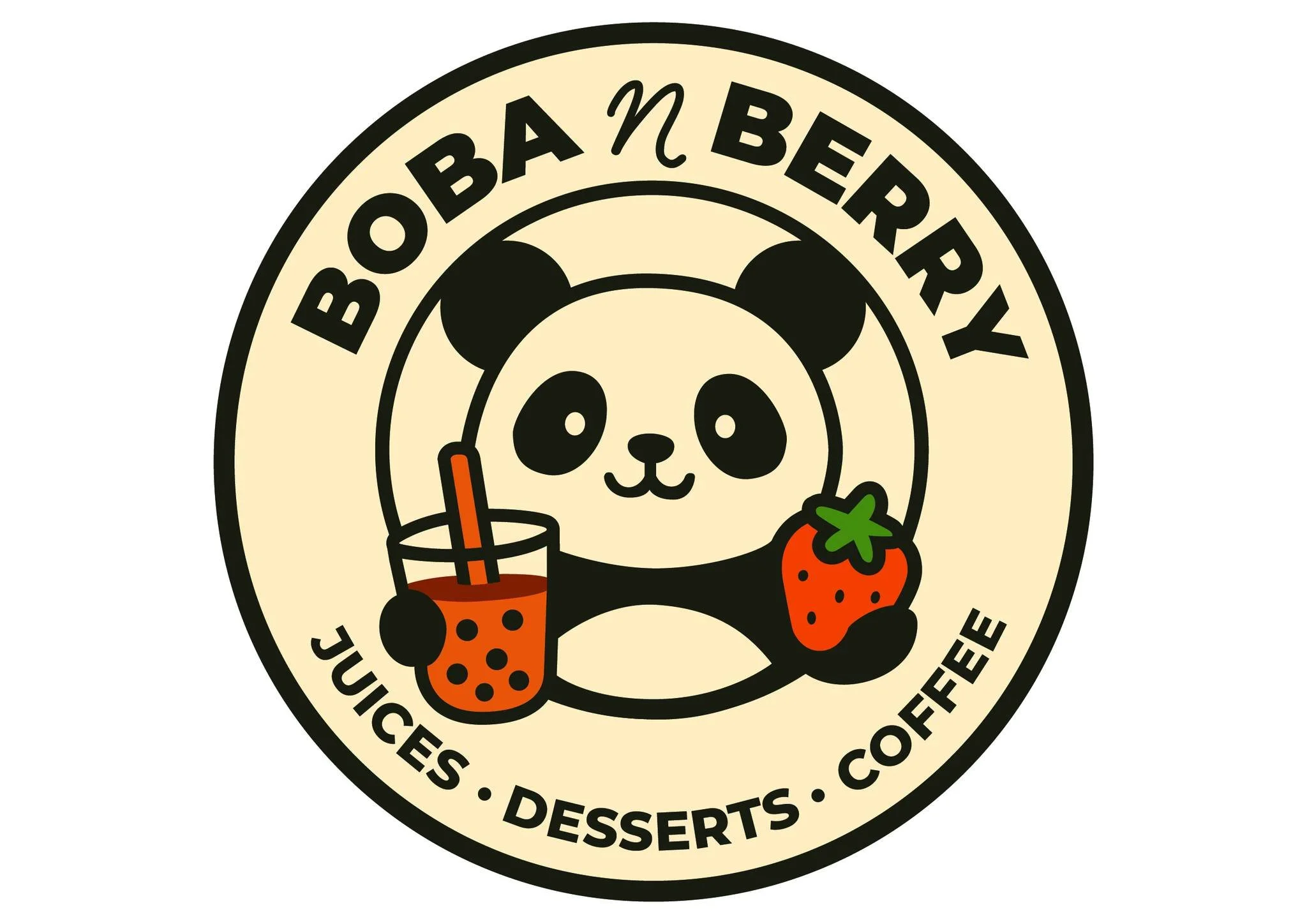 Boba N Berry logo