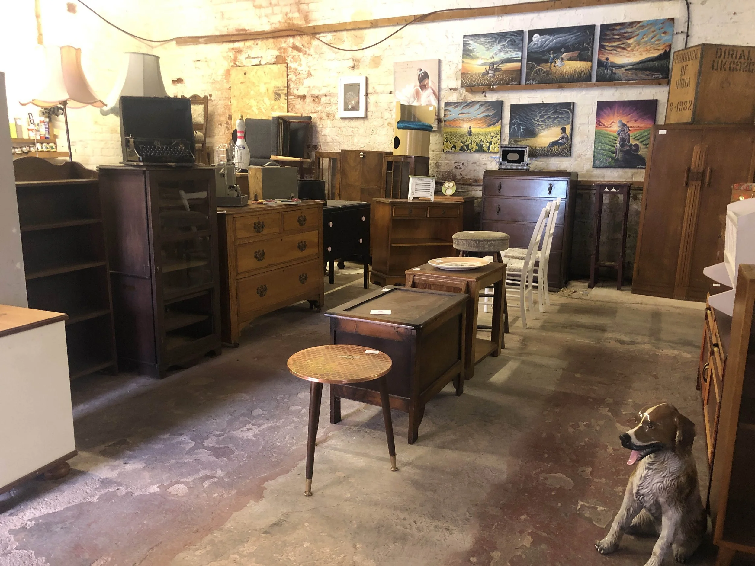 Inside Sale's new preloved furniture warehouse vintage, retro and