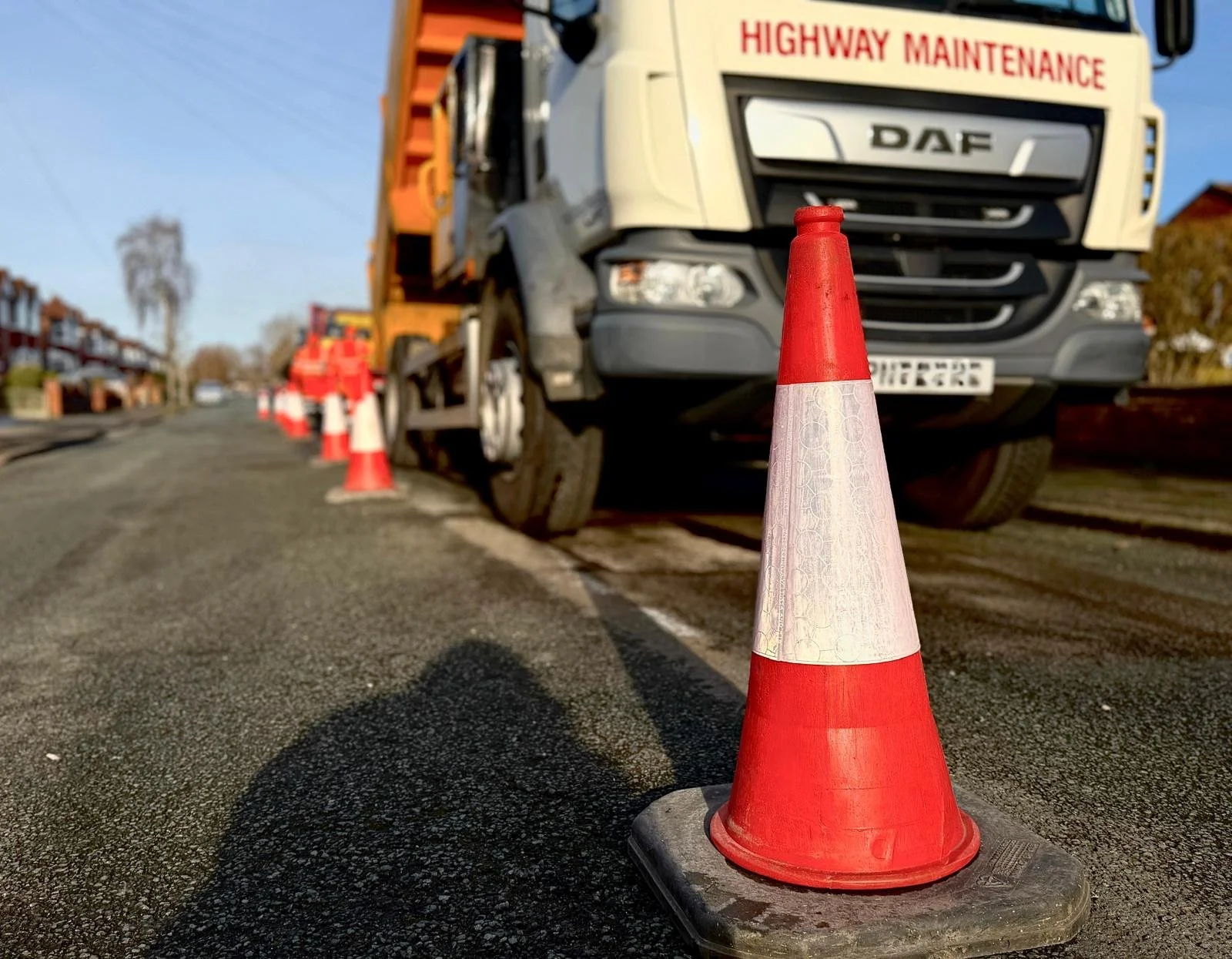 Highway works © Trafford Council