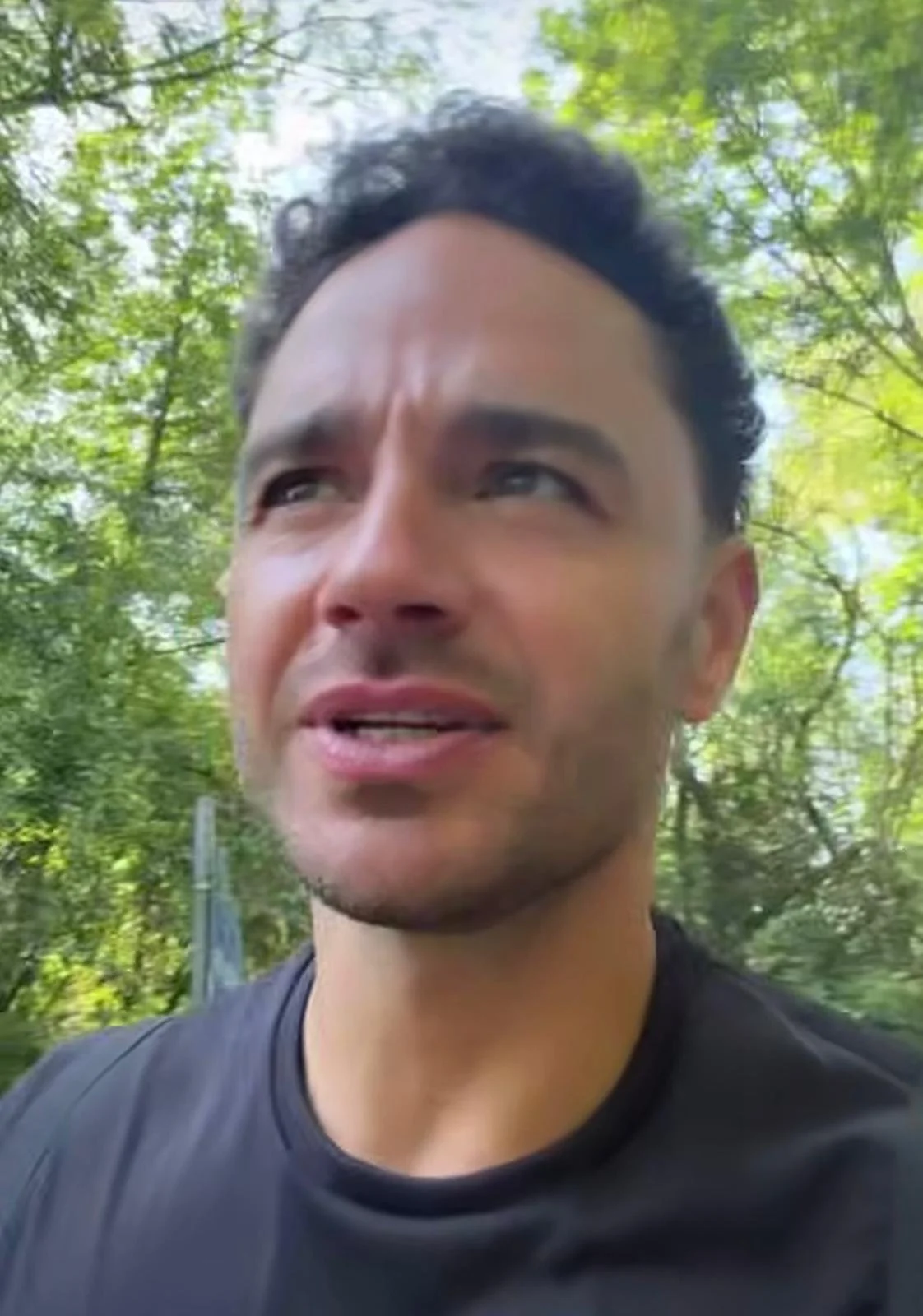 Adam Thomas has shared on social media that Waterloo Road is filming at Sale Water Park this week. Image: Adam Thomas/Instagram